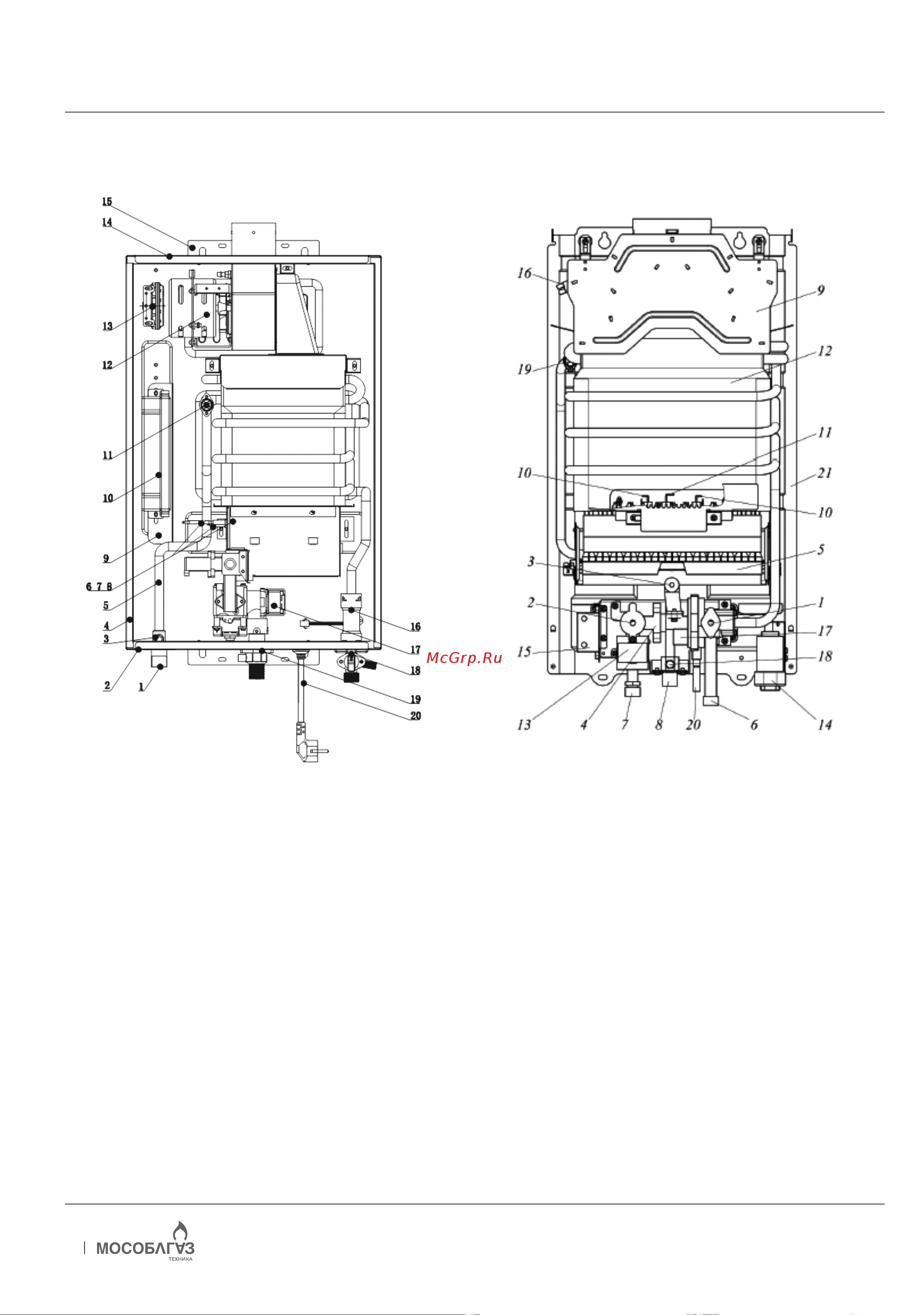 Moguchi WH12C Руководство по эксплуатации онлайн [8/20] 875415