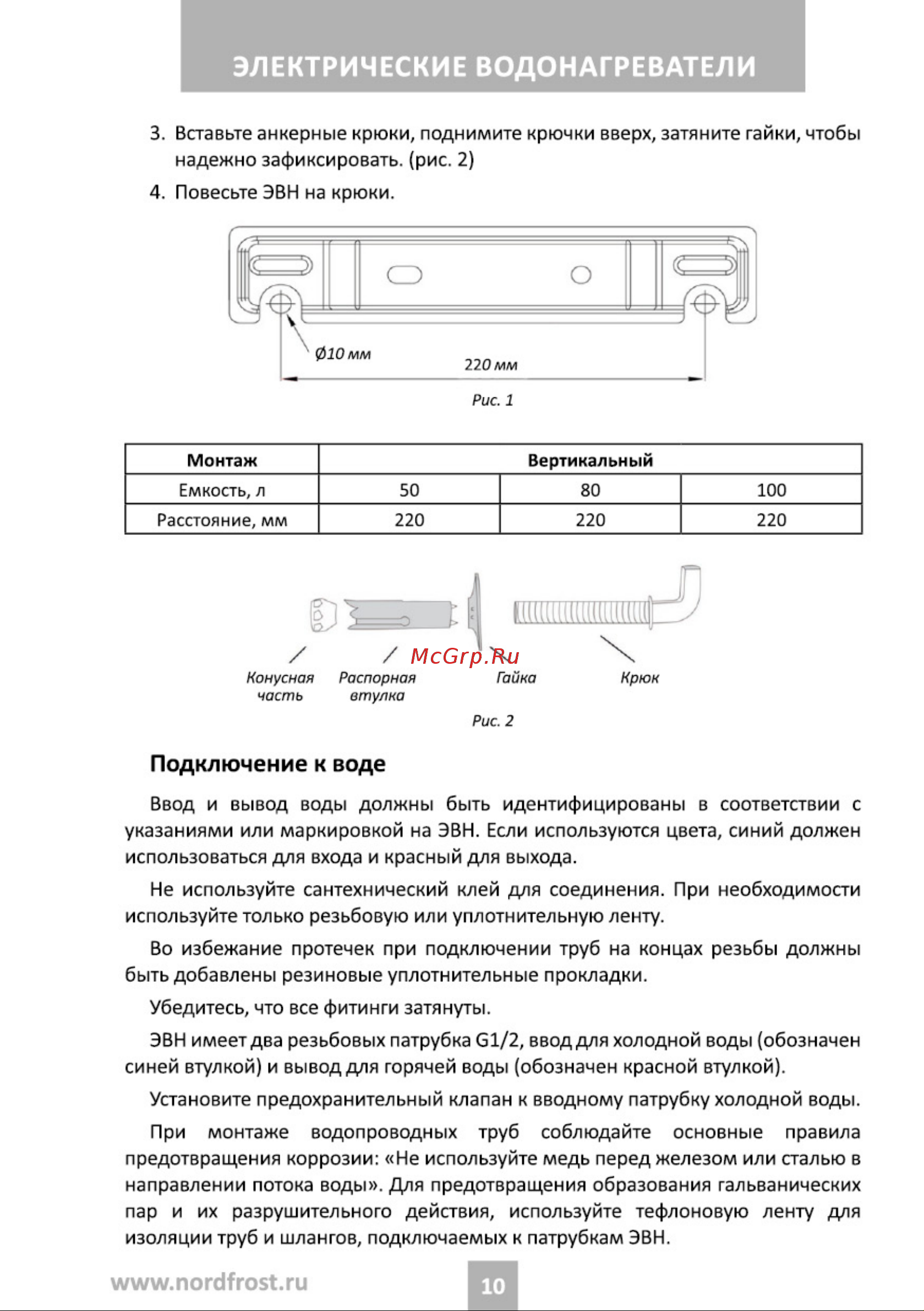 Nordfrost DDV-50 Руководство по эксплуатации онлайн [10/20] 876329