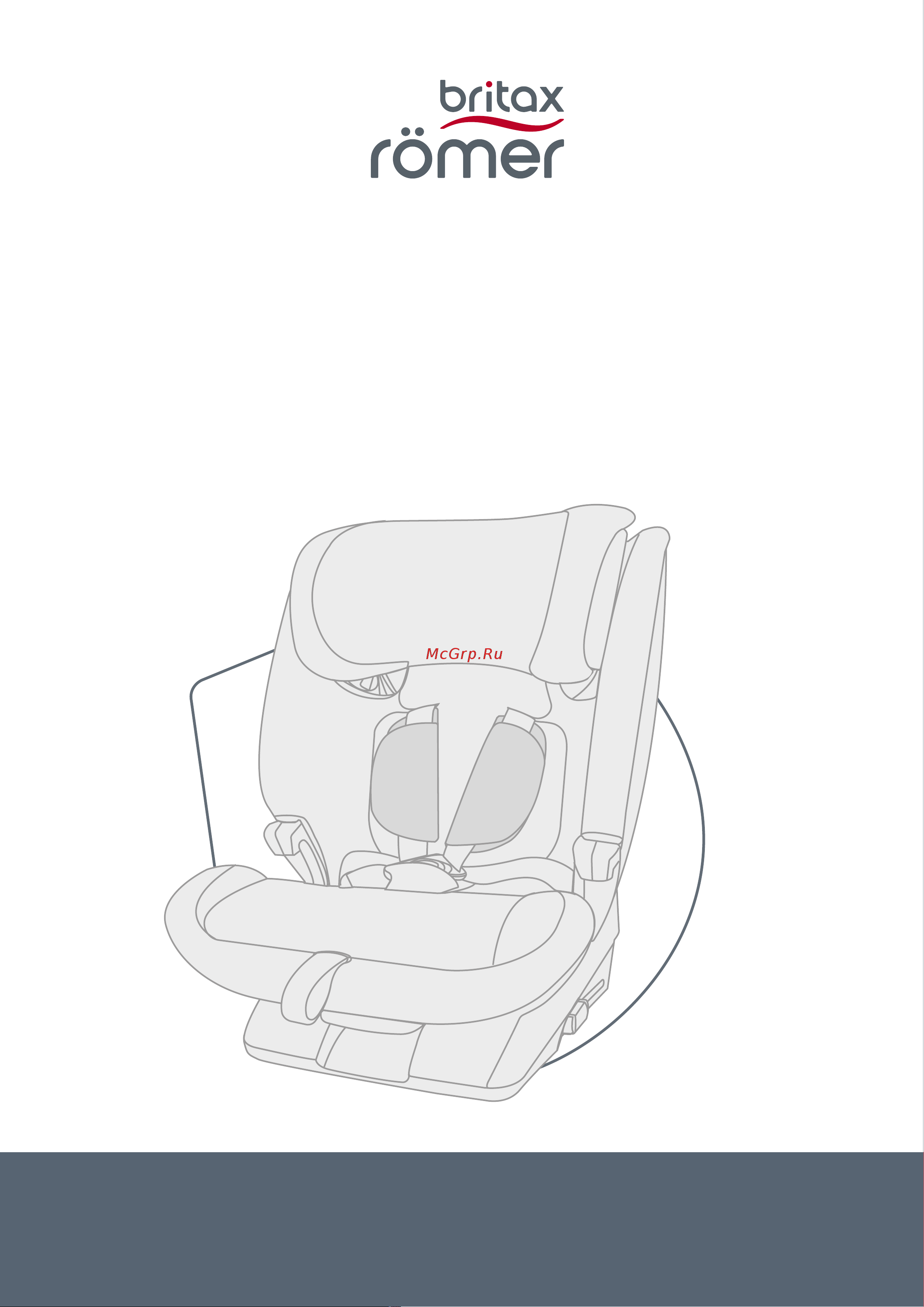 Britax Roemer EVOLVAFIX Blue Руководство по эксплуатации онлайн