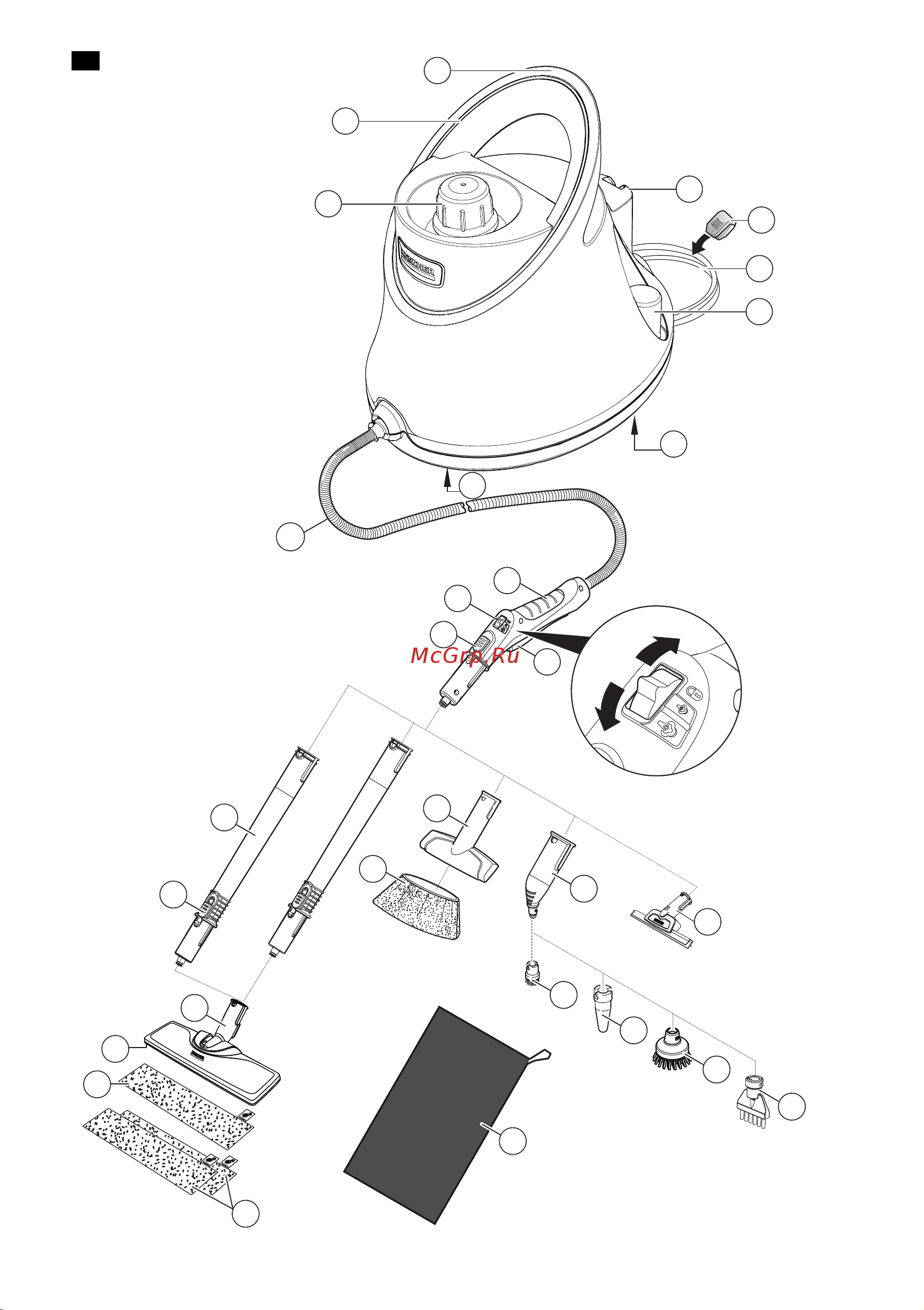 Karcher SC 2 Deluxe Premium Руководство по эксплуатации онлайн [2/144] 875900