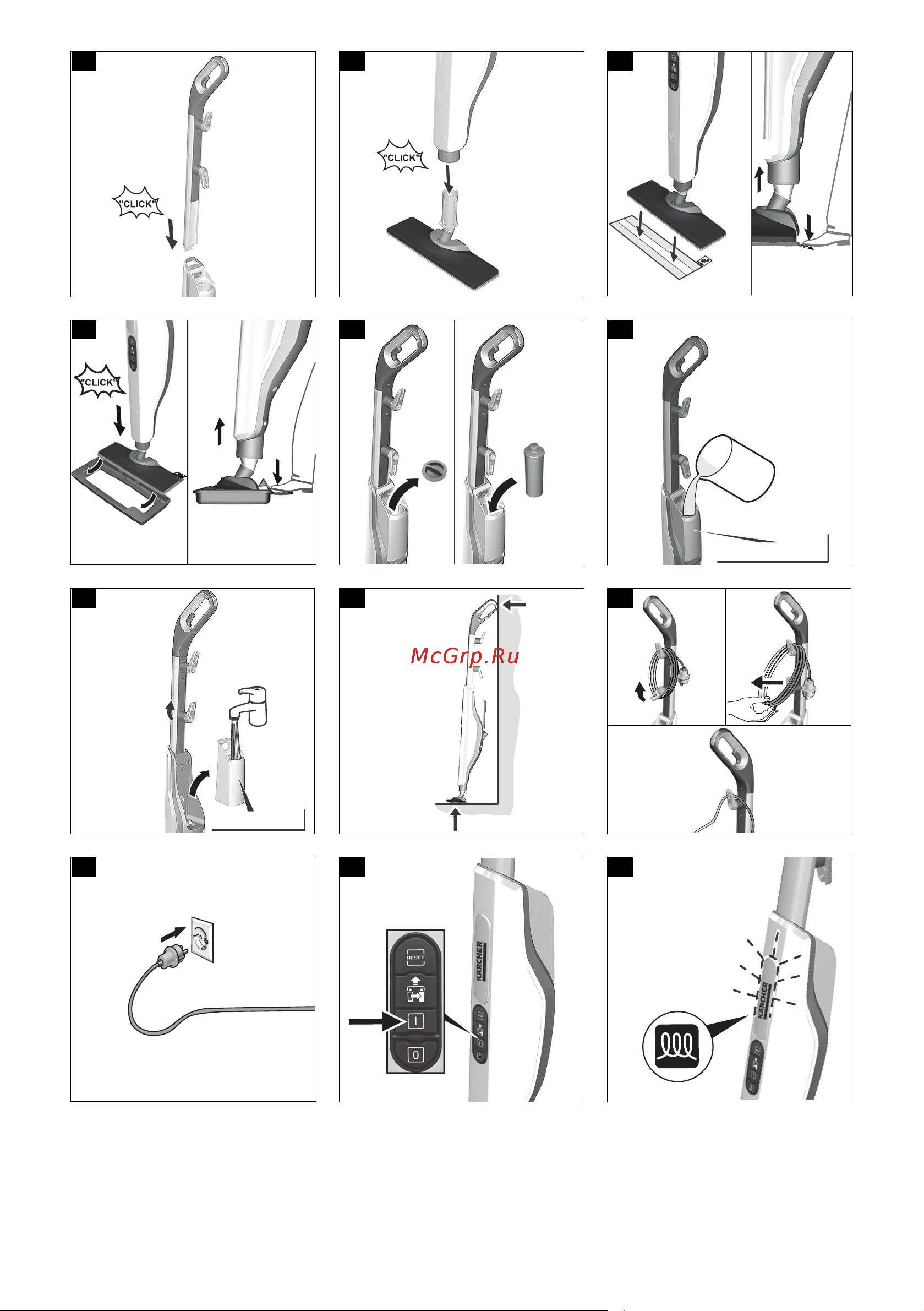 Karcher SC 3 Upright Easyfix Руководство по эксплуатации онлайн [3/192] 762460
