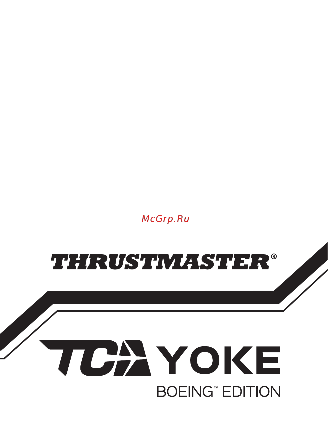 Thrustmaster TCA YOKE PACK BOEING EDITION Руководство по эксплуатации онлайн