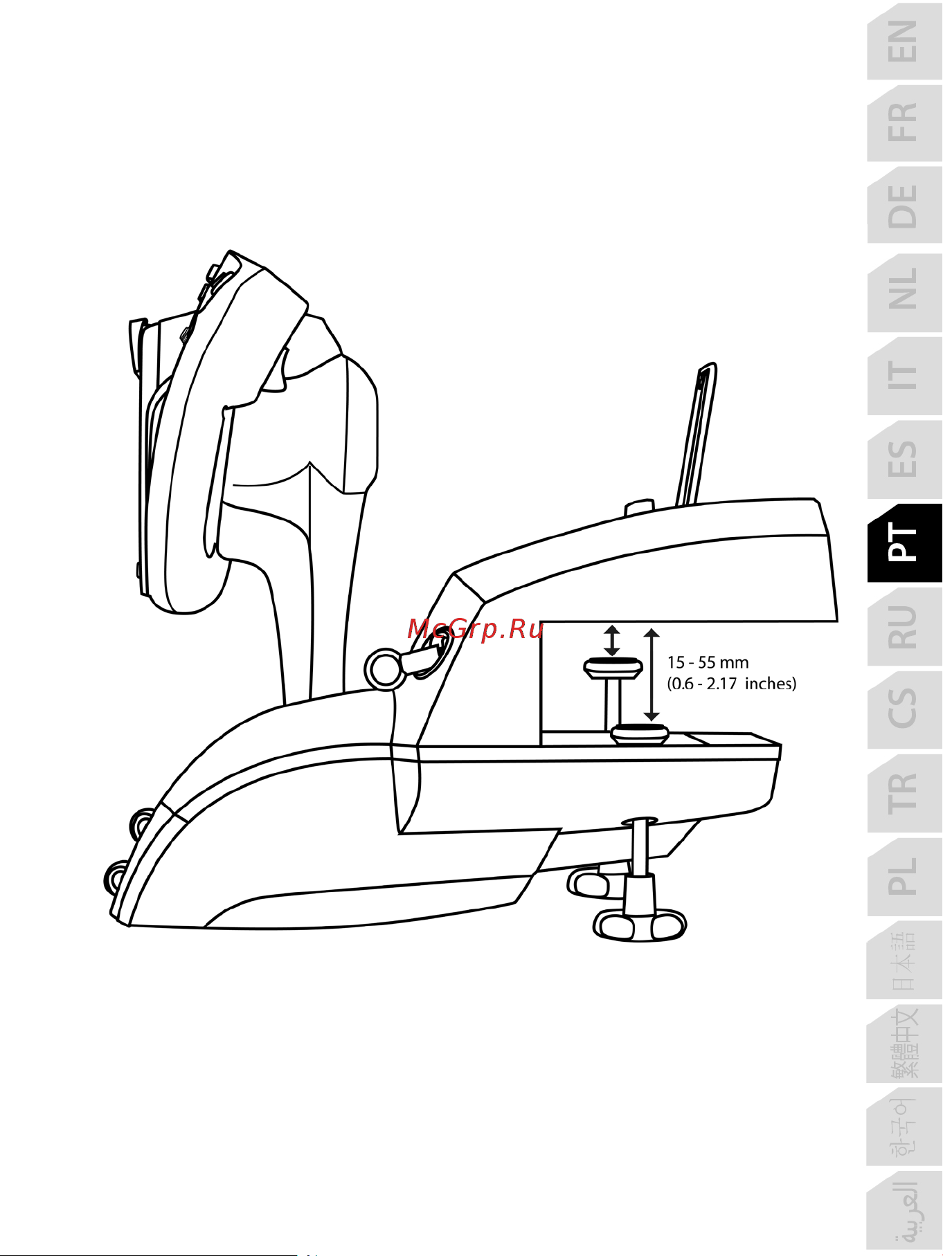 Thrustmaster TCA YOKE PACK BOEING EDITION Руководство по эксплуатации онлайн [136/415] 875998