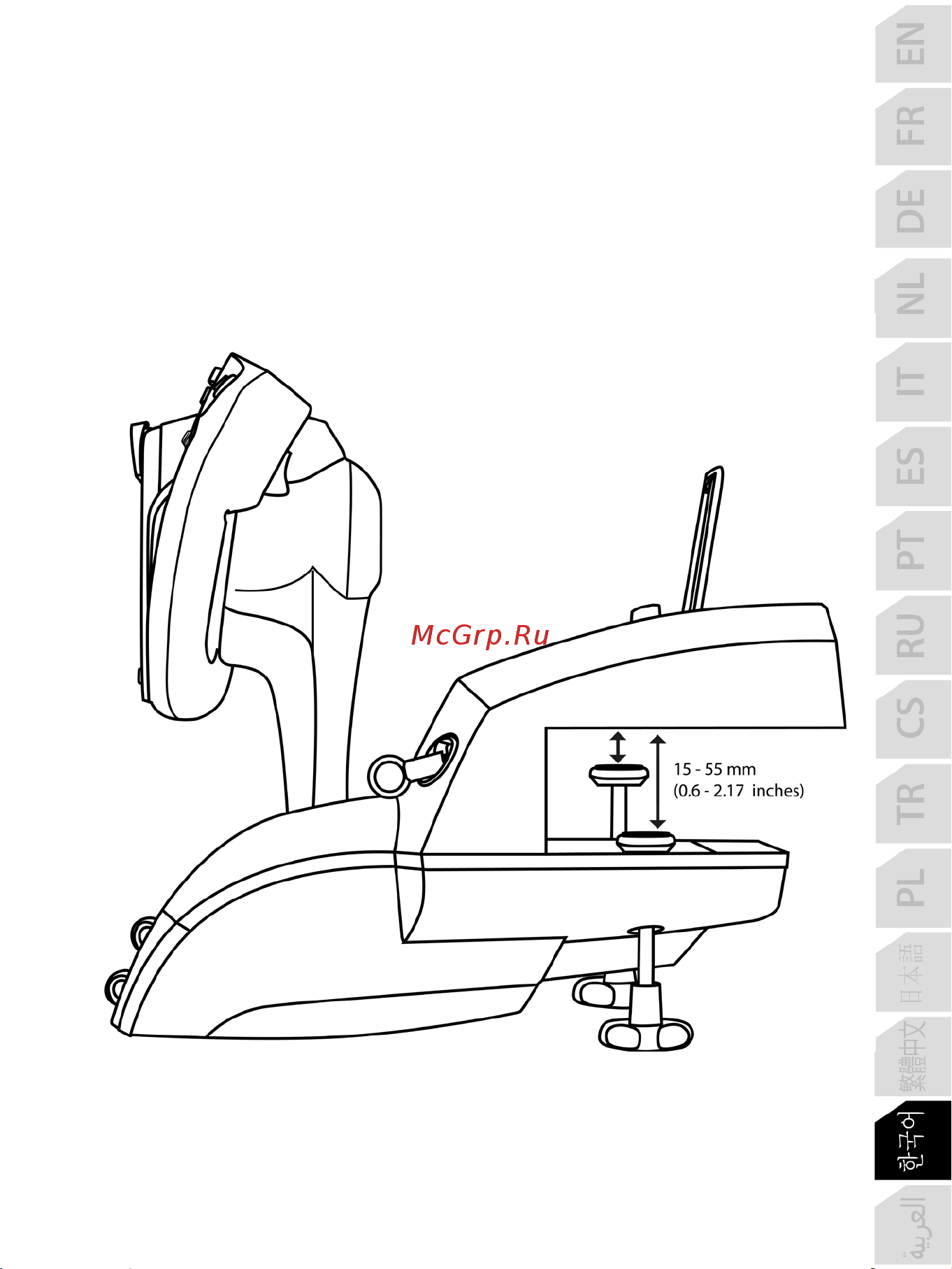Thrustmaster TCA YOKE PACK BOEING EDITION Руководство по эксплуатации онлайн [292/415] 875998