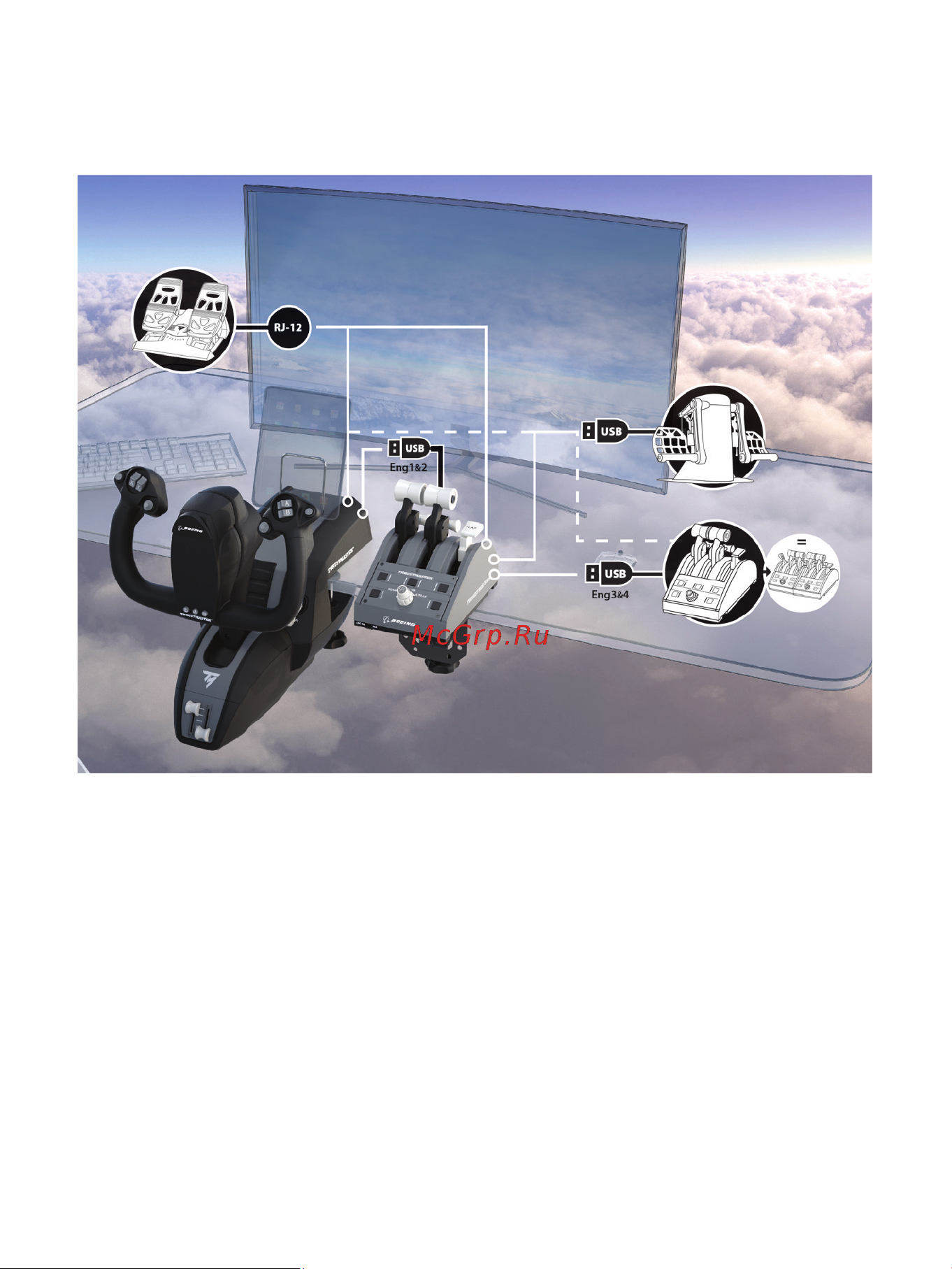 Thrustmaster TCA YOKE PACK BOEING EDITION Руководство по эксплуатации онлайн [301/415] 875998