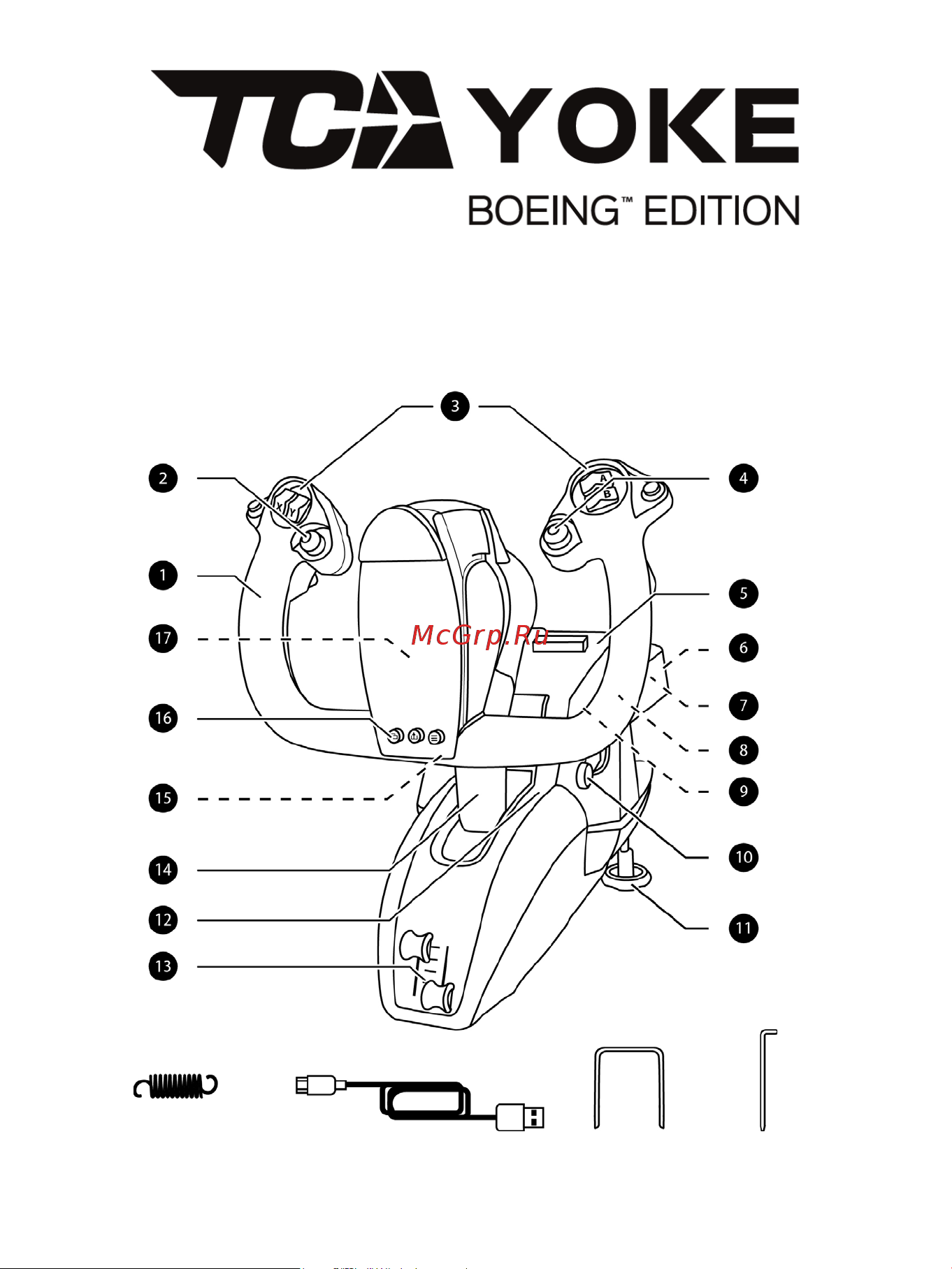 Thrustmaster TCA YOKE PACK BOEING EDITION Руководство по эксплуатации онлайн [336/415] 875998