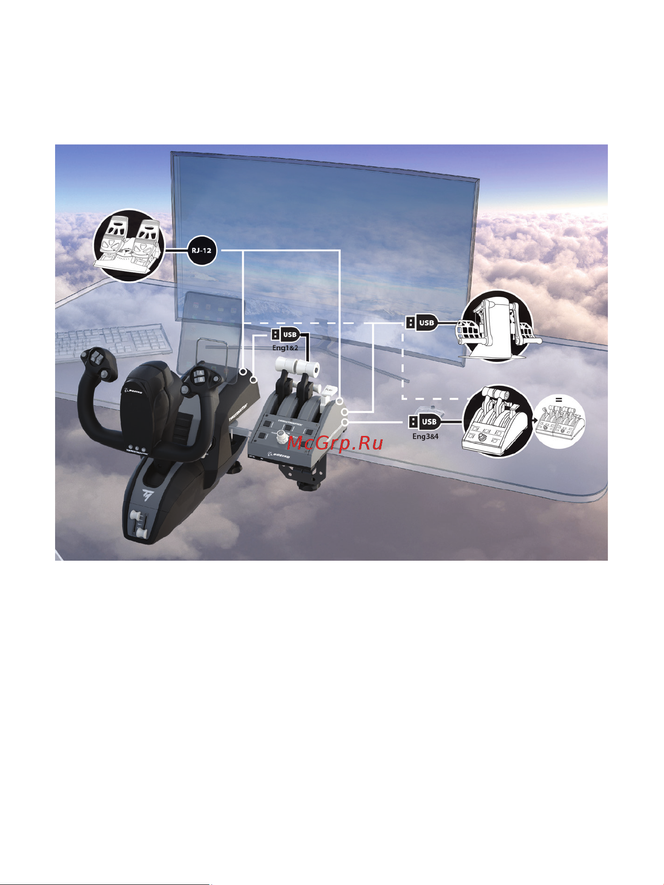 Thrustmaster TCA YOKE PACK BOEING EDITION Руководство по эксплуатации онлайн [361/415] 875998