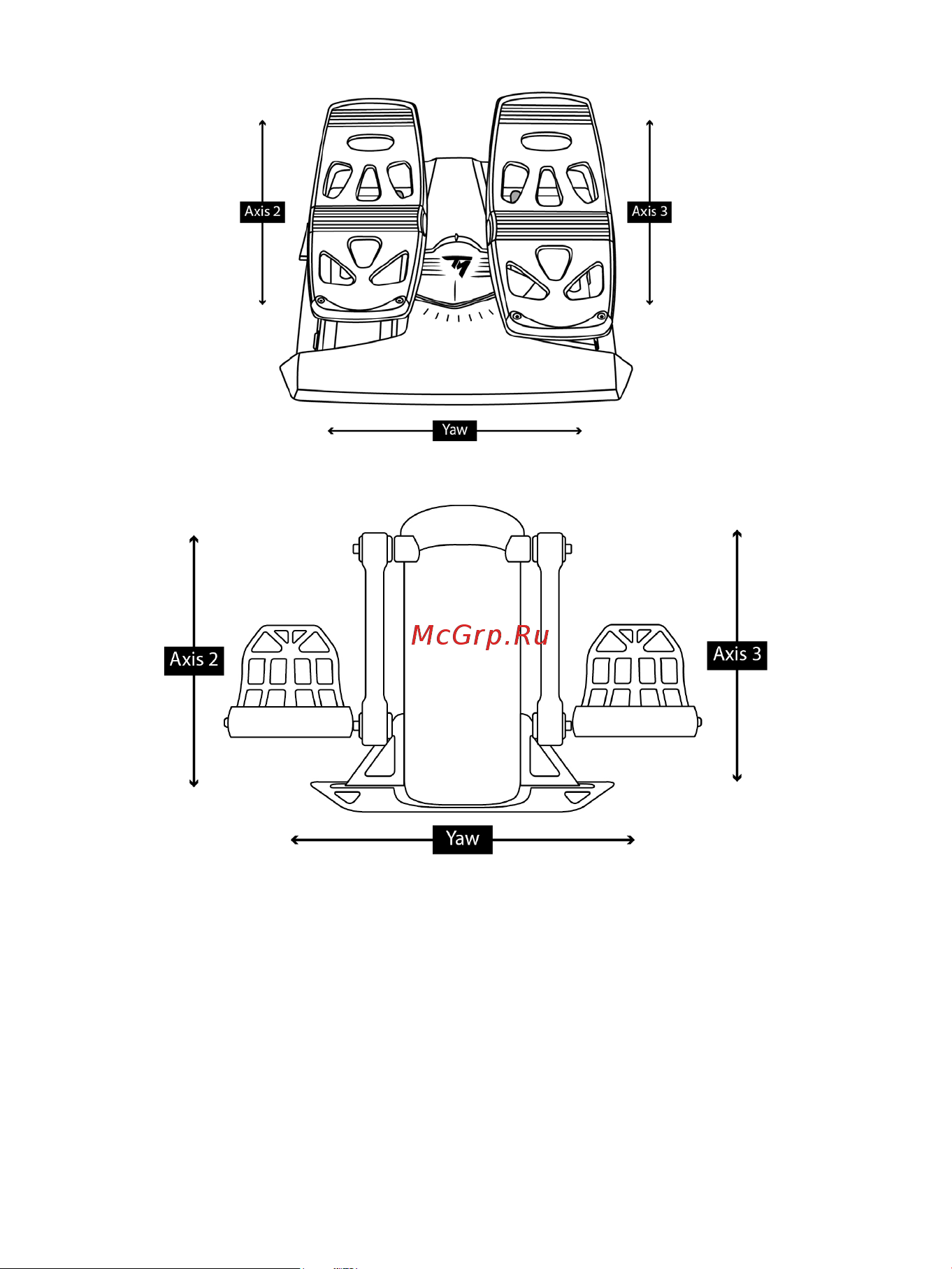 Thrustmaster TCA YOKE PACK BOEING EDITION Руководство по эксплуатации онлайн [69/415] 875998