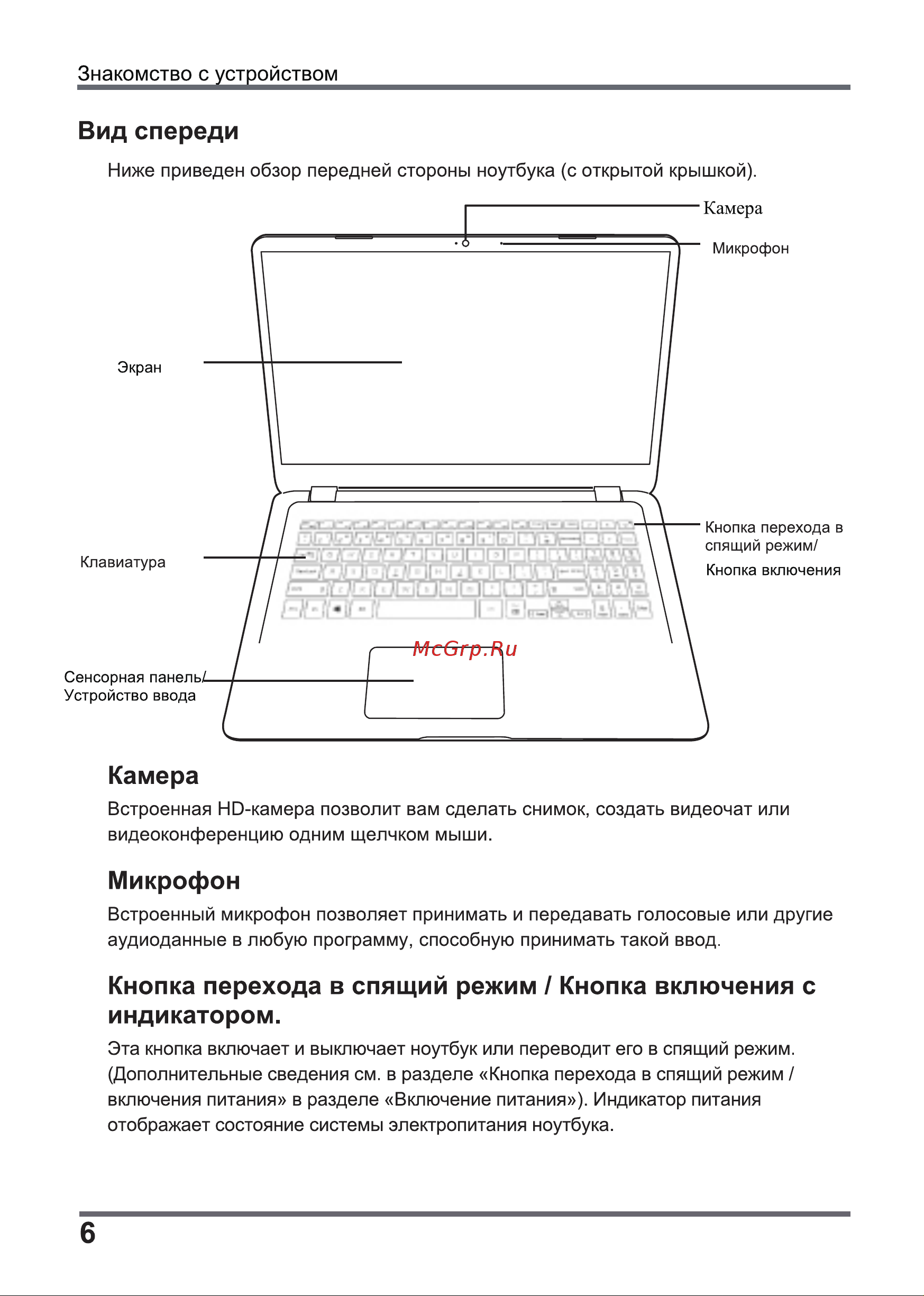 Maibenben M543 Pro B115A-R341UMA1SLSRE2 Руководство по эксплуатации онлайн [6/20] 876013