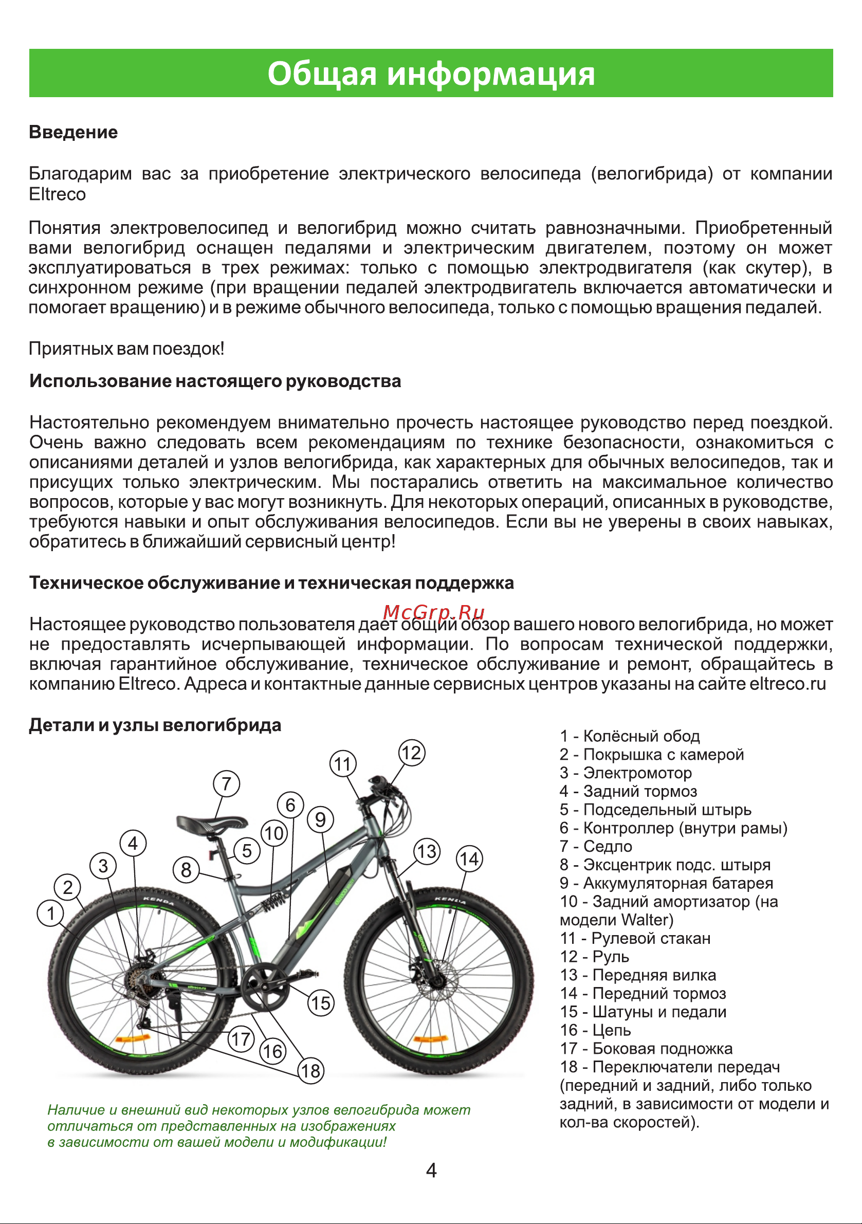 Eltreco Ultra MAX Grey/Green Руководство по эксплуатации онлайн [4/24] 881695