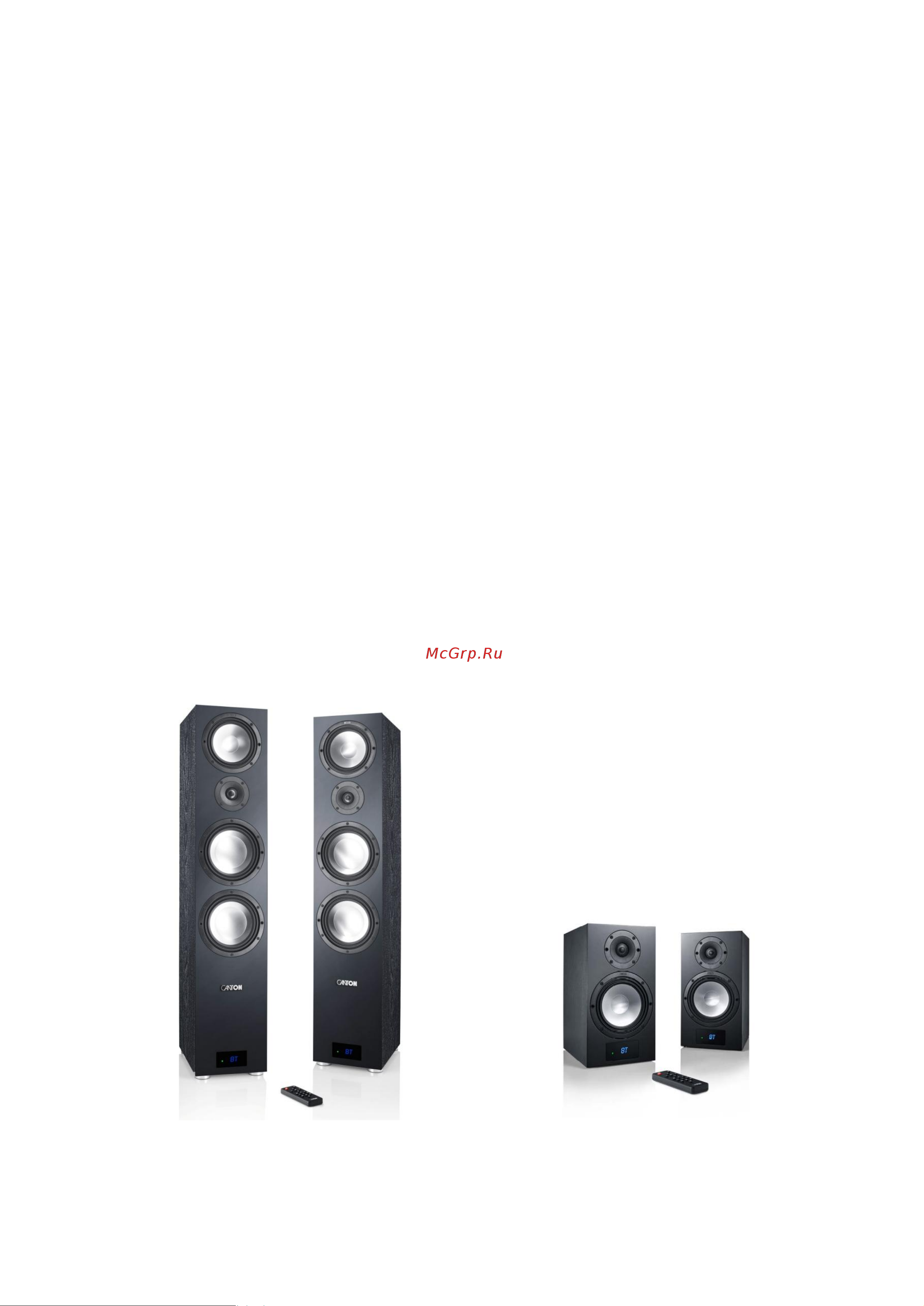 Canton Smart GLE 3 S2 White Руководство по эксплуатации онлайн