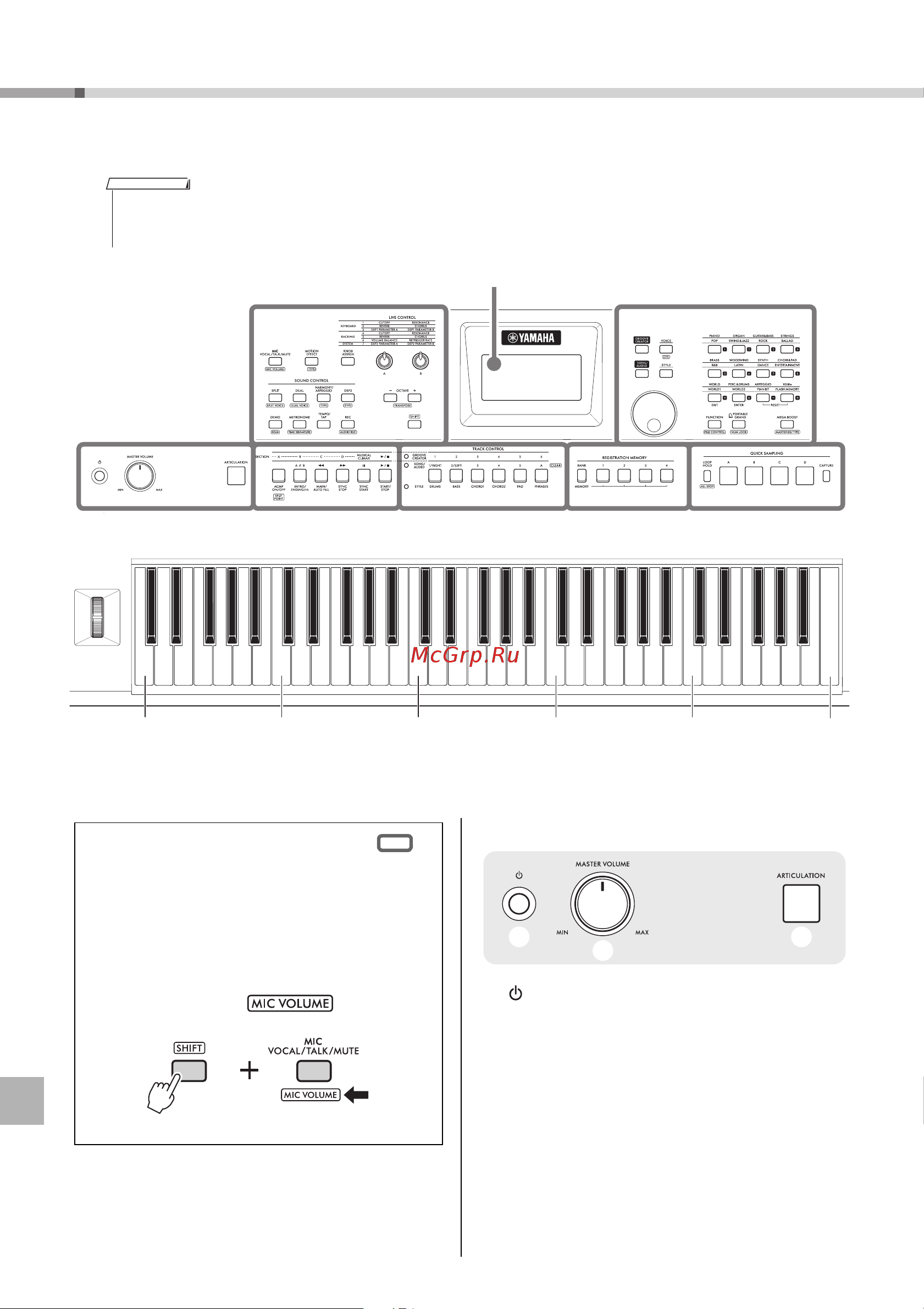 Yamaha PSR-E473 Руководство по эксплуатации онлайн [12/74] 876405