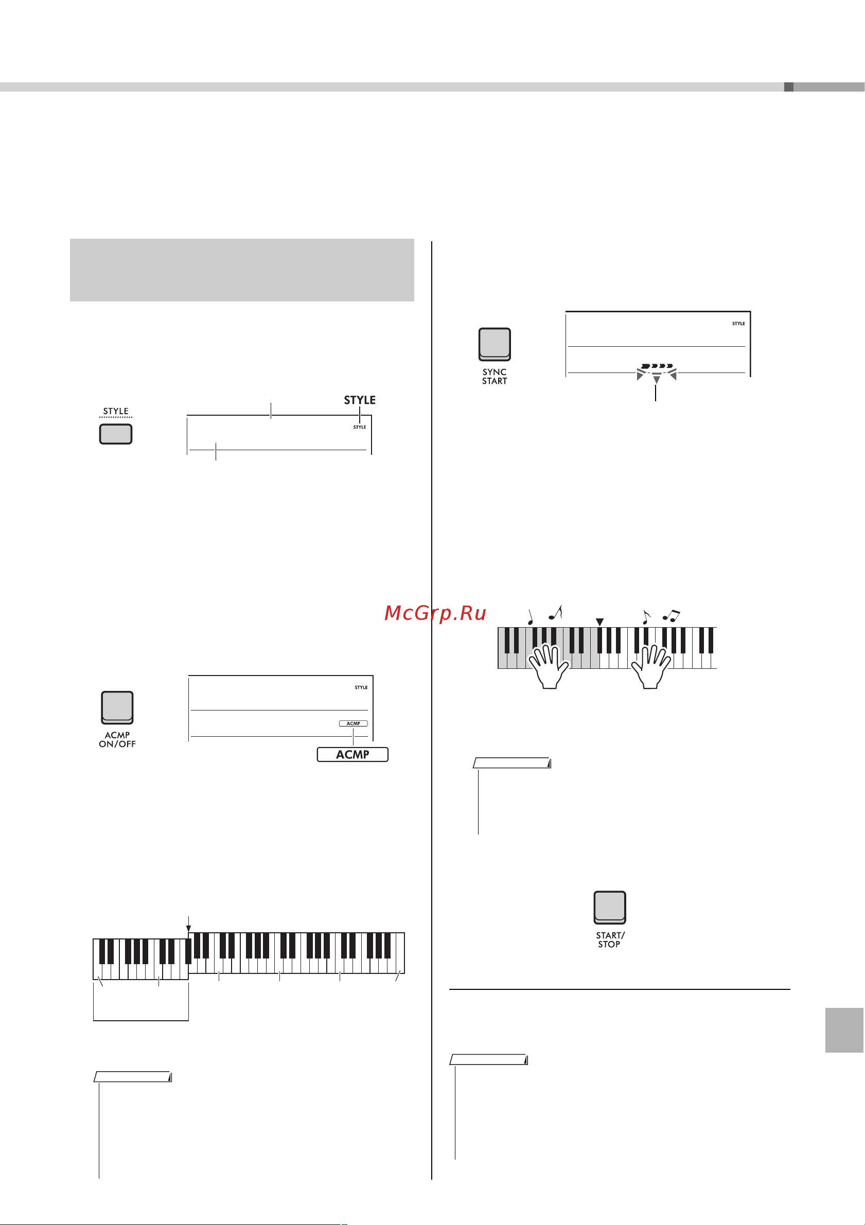 Yamaha PSR-E473 Руководство по эксплуатации онлайн [31/74] 876405
