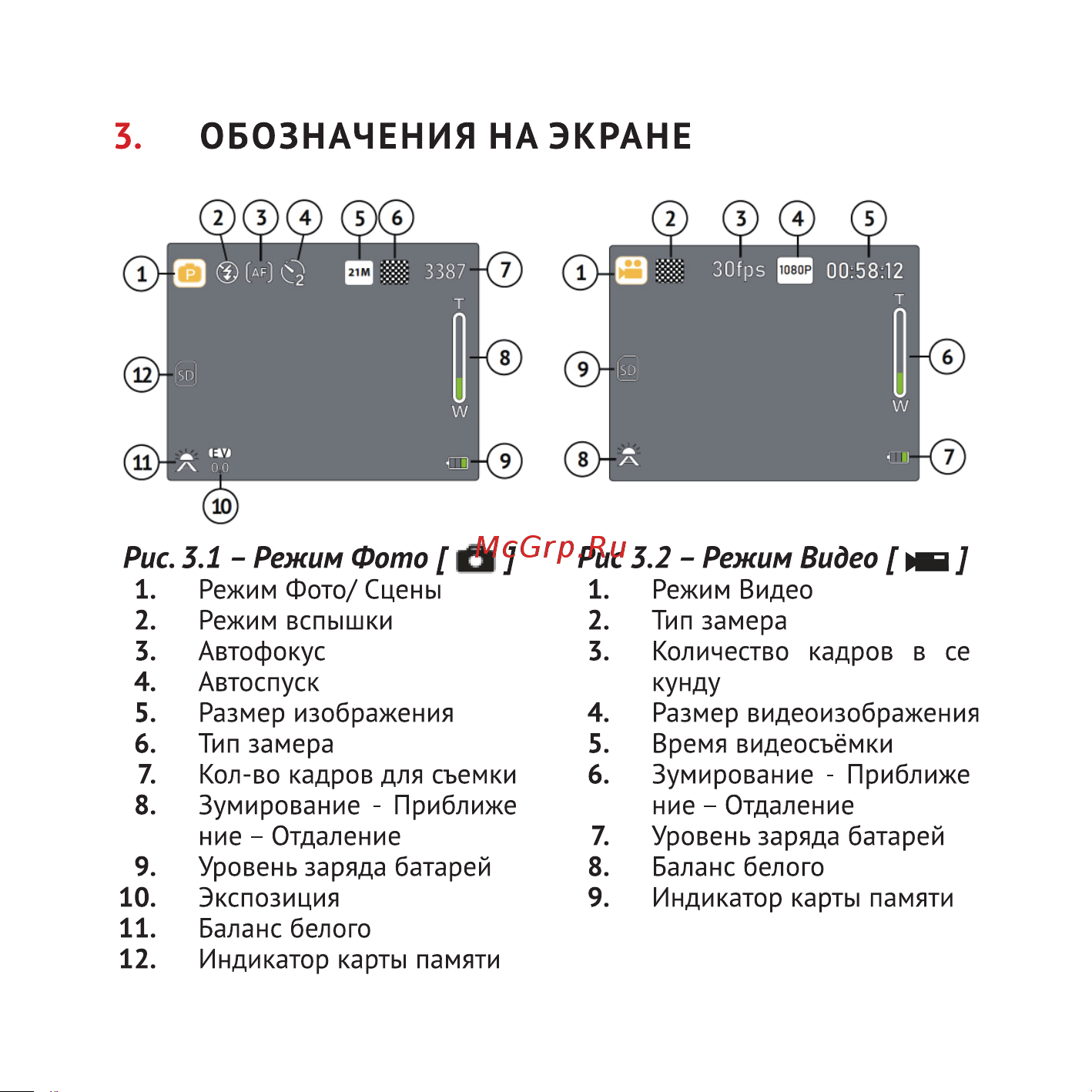 Agfaphoto Realishot DC8200 Black Руководство по эксплуатации онлайн [14/41] 879150