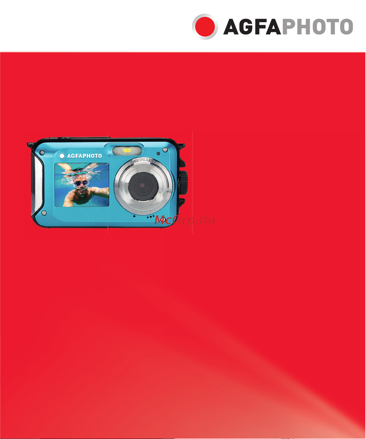 Agfaphoto Realishot WP8000 Blue Руководство по эксплуатации онлайн
