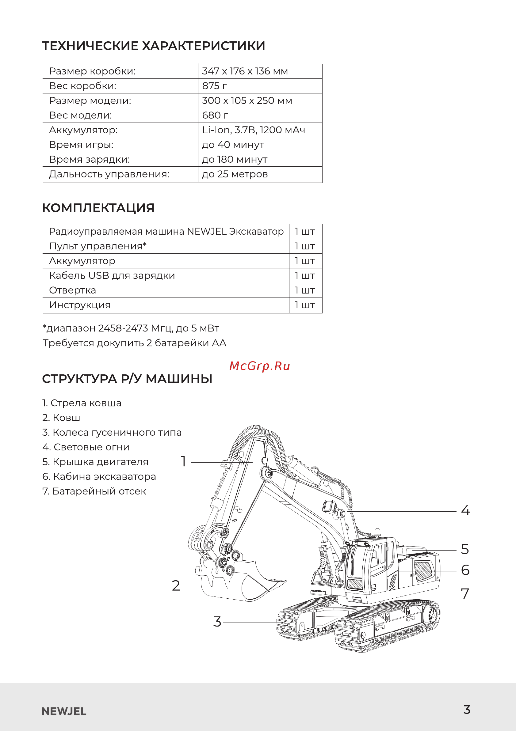NEWJEL NWOCT-0004 Руководство по эксплуатации онлайн [4/16] 876569