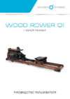 Oxygen Fitness Wood Rower Q1 Руководство по эксплуатации