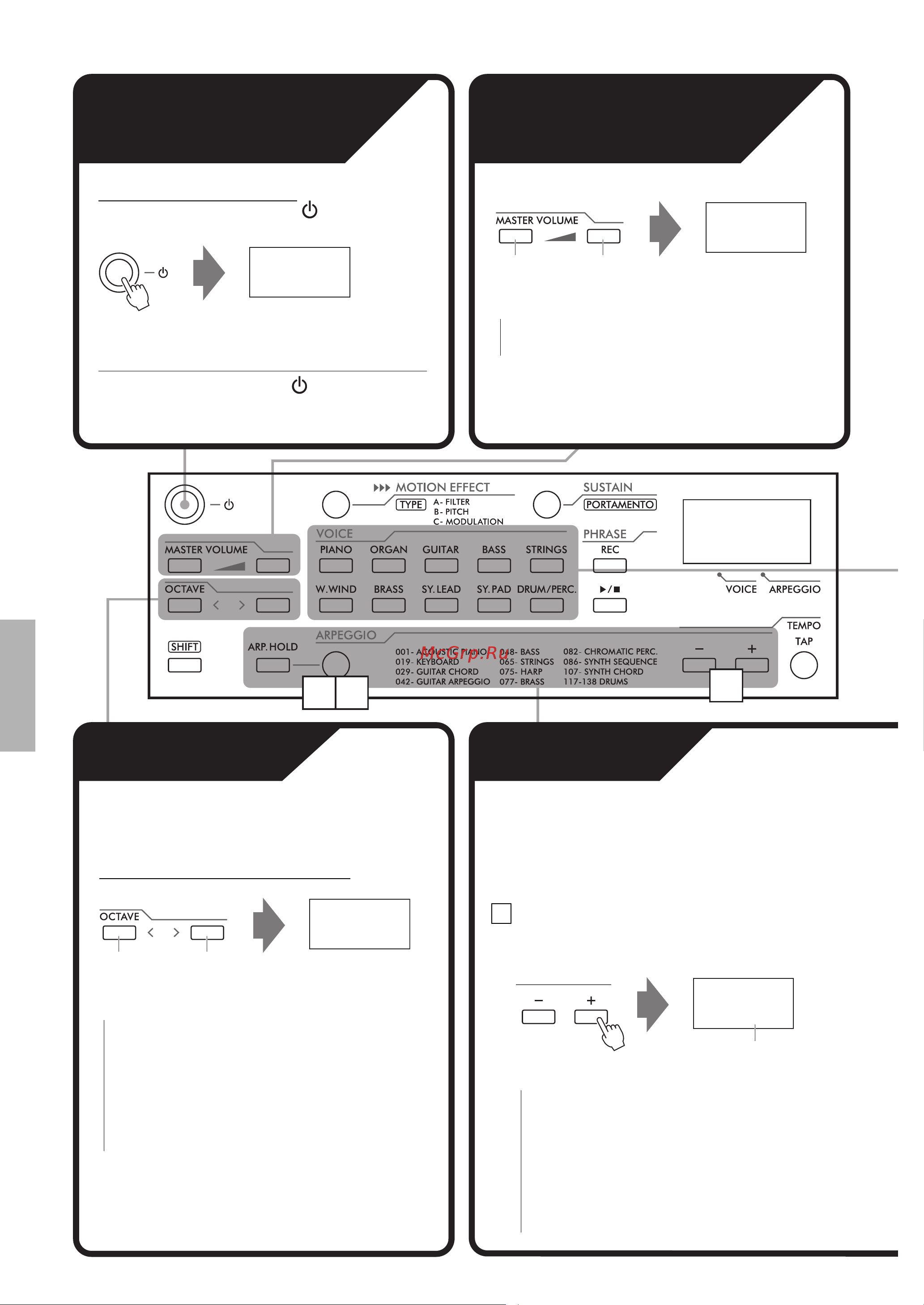 Yamaha PSS-A50 Руководство по эксплуатации онлайн [8/24] 876644