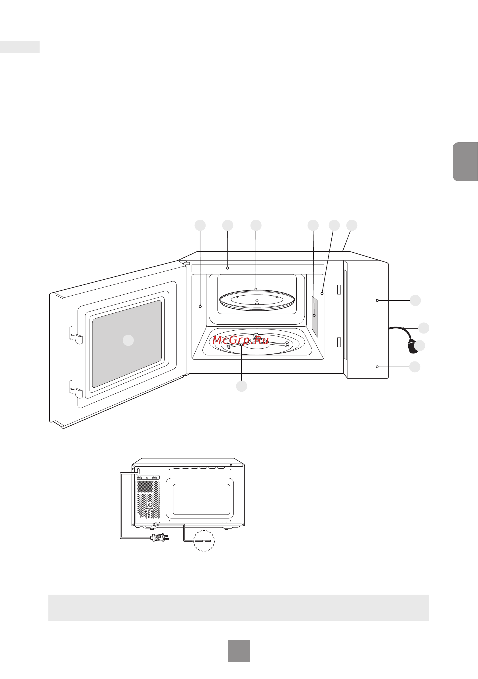 Panasonic NN-ST34NBKPQ Руководство по эксплуатации онлайн [13/96] 876811