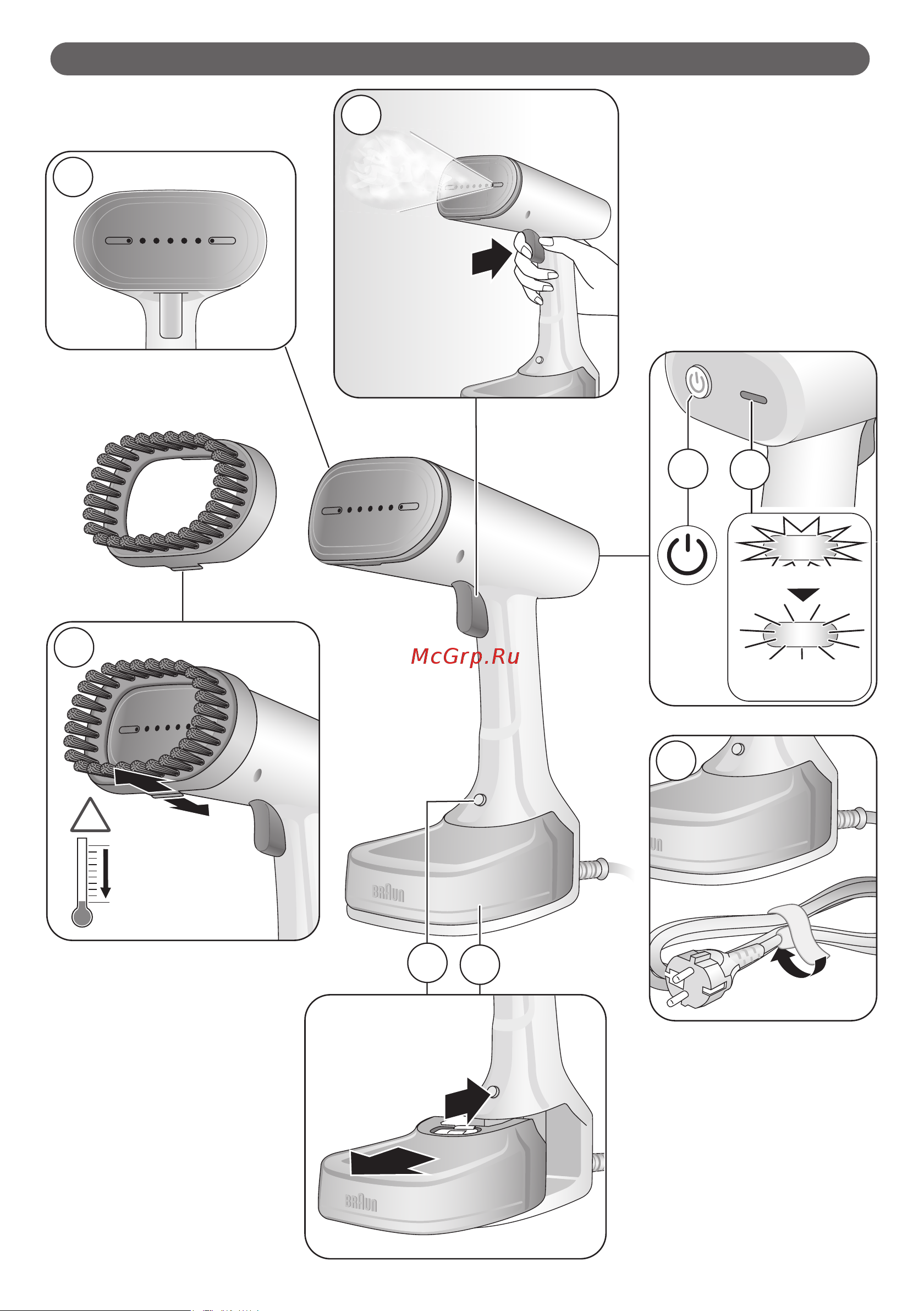 Braun GS5031BL Руководство по эксплуатации онлайн [3/10] 883041