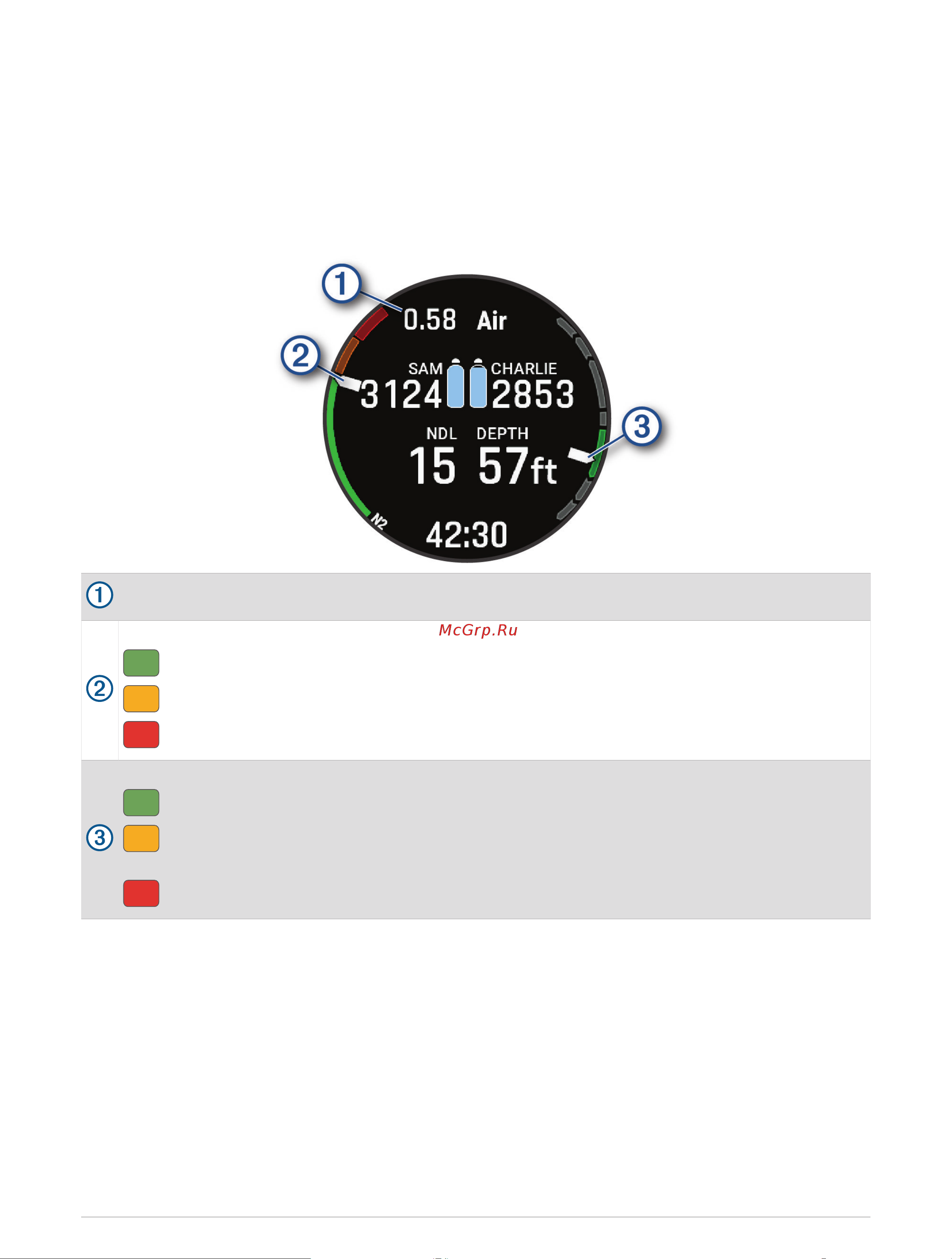 Garmin Descent MK3si Sapphire Carbon Gray Руководство по эксплуатации онлайн [29/234] 876974