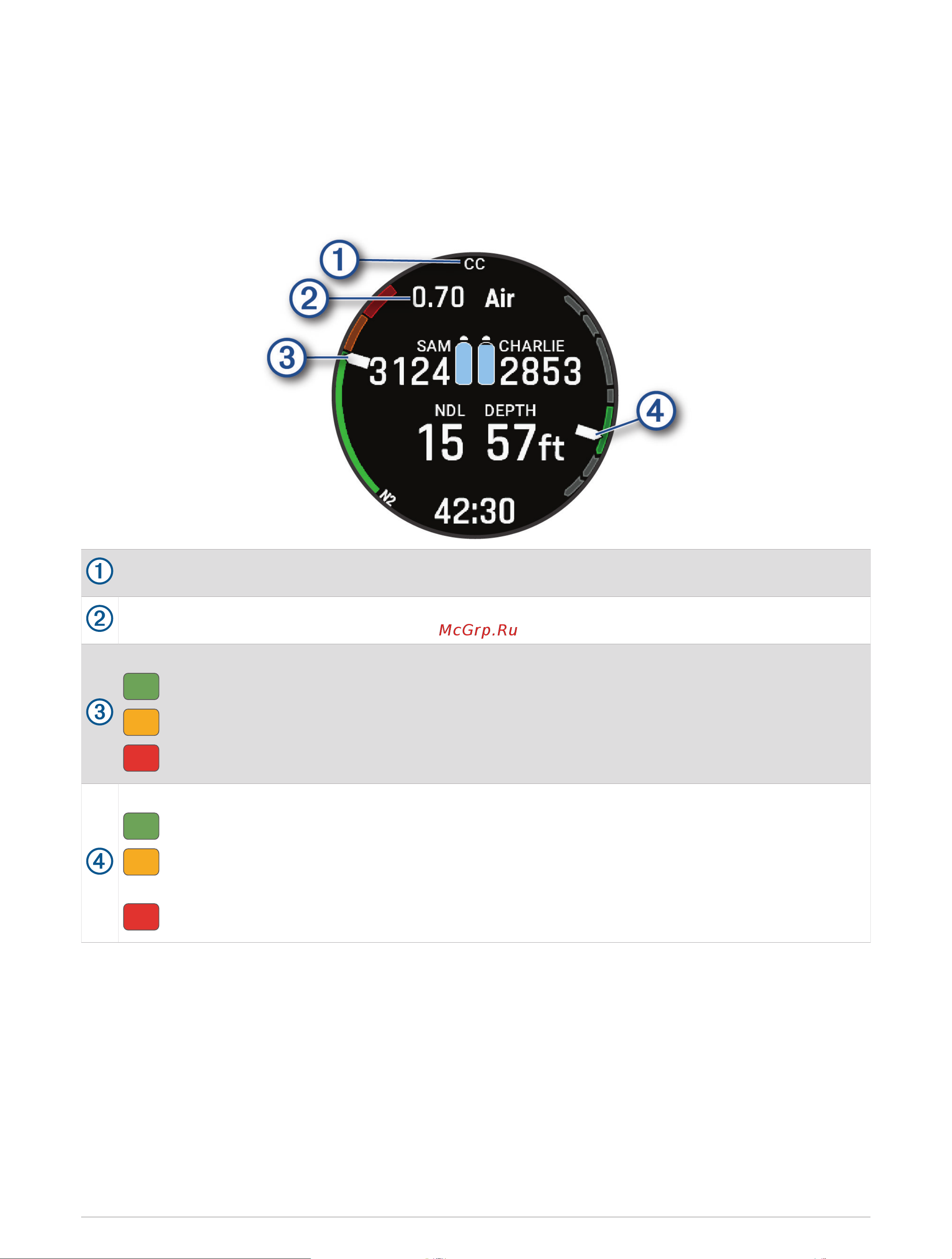 Garmin Descent MK3si Sapphire Carbon Gray Руководство по эксплуатации онлайн [30/234] 876974