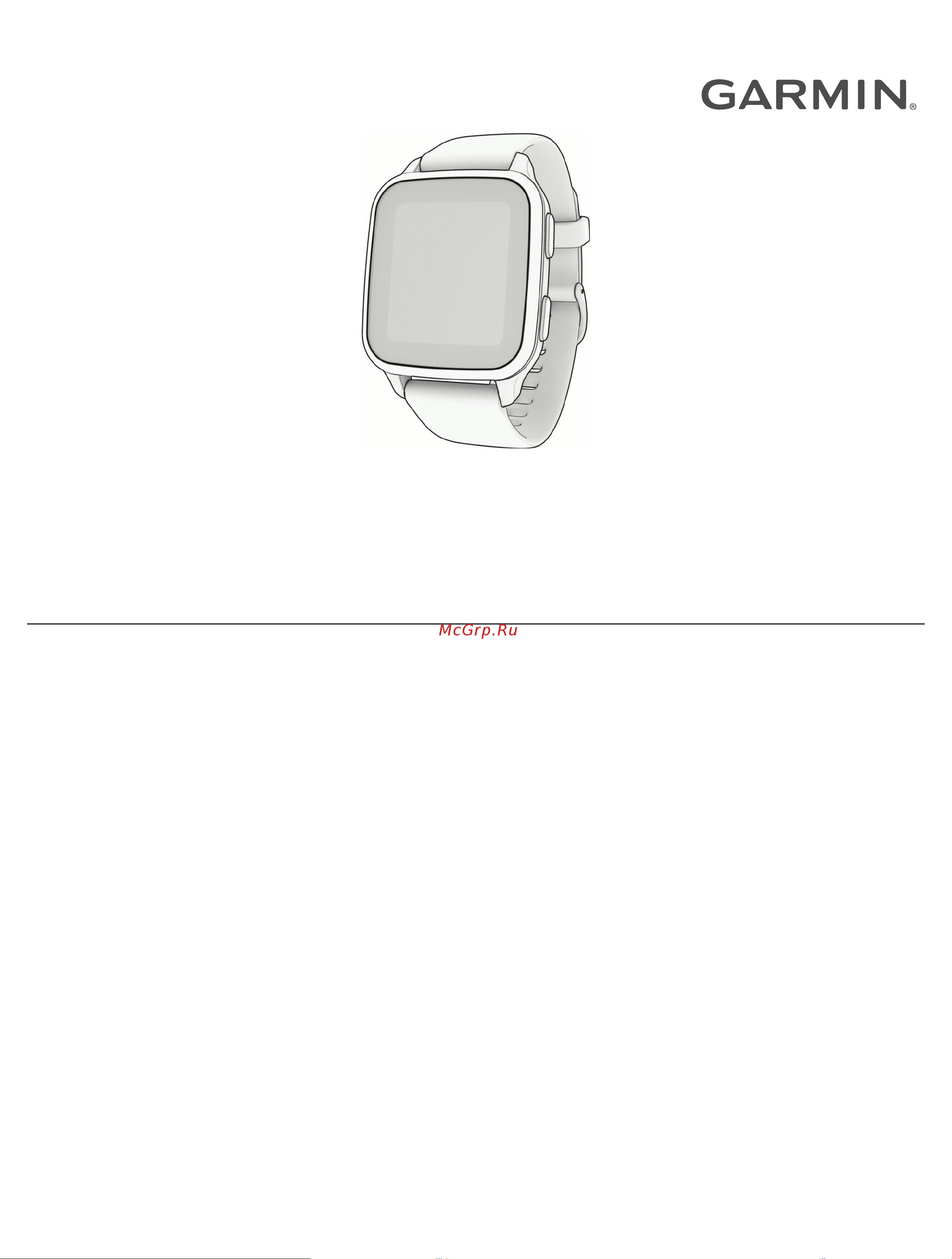Garmin Venu Sq 2 Music Ivory Peach Руководство по эксплуатации онлайн