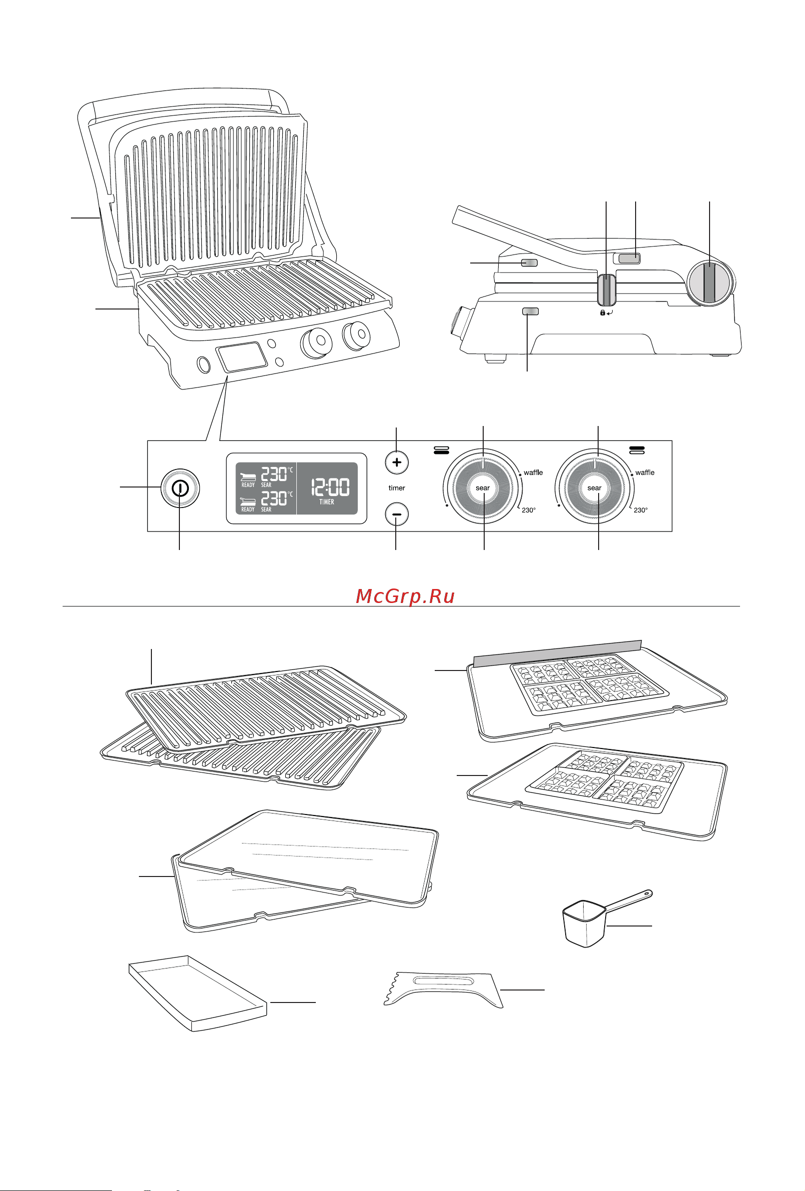 Braun MultiGrill CG9047 Руководство по эксплуатации онлайн [4/365] 877012