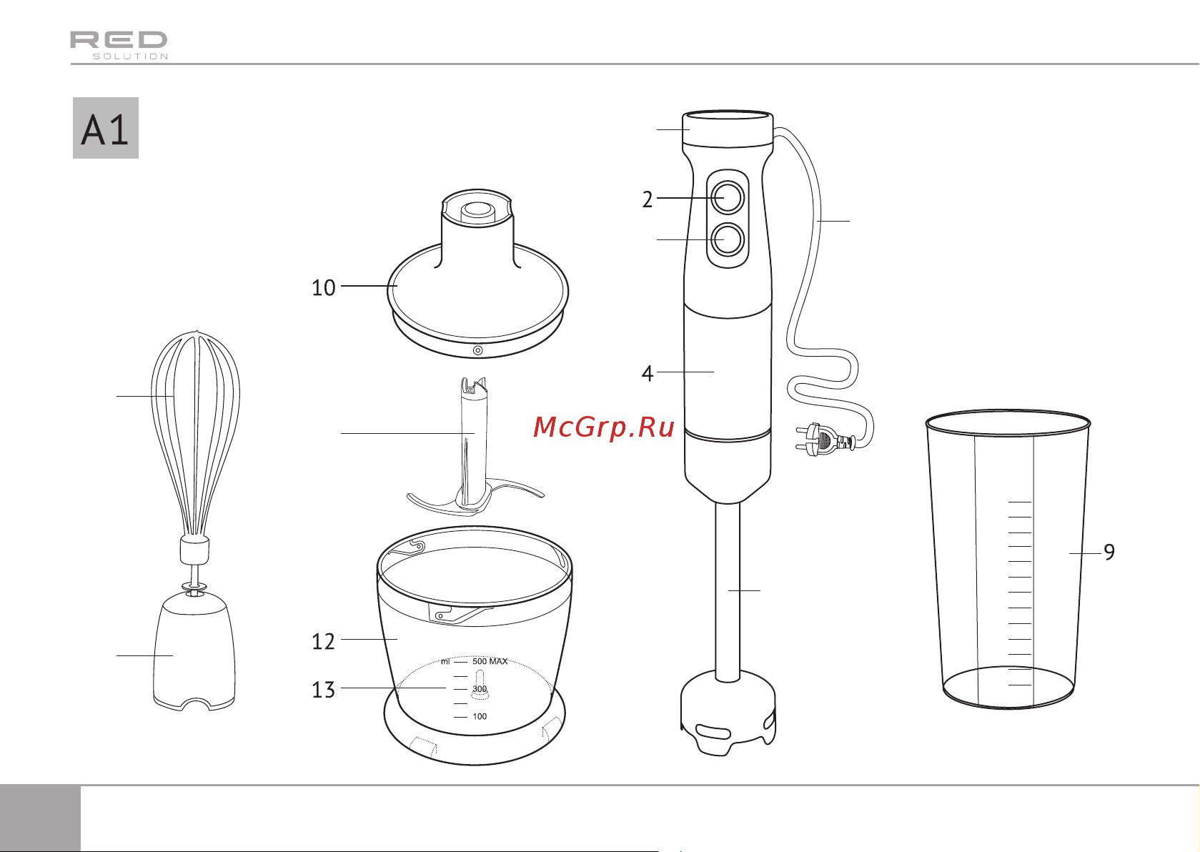 RED Solution HB2904 Руководство по эксплуатации онлайн [4/24] 877154