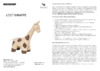 Leset Giraffe Omega 02/Omega 22 бежевый Руководство по эксплуатации