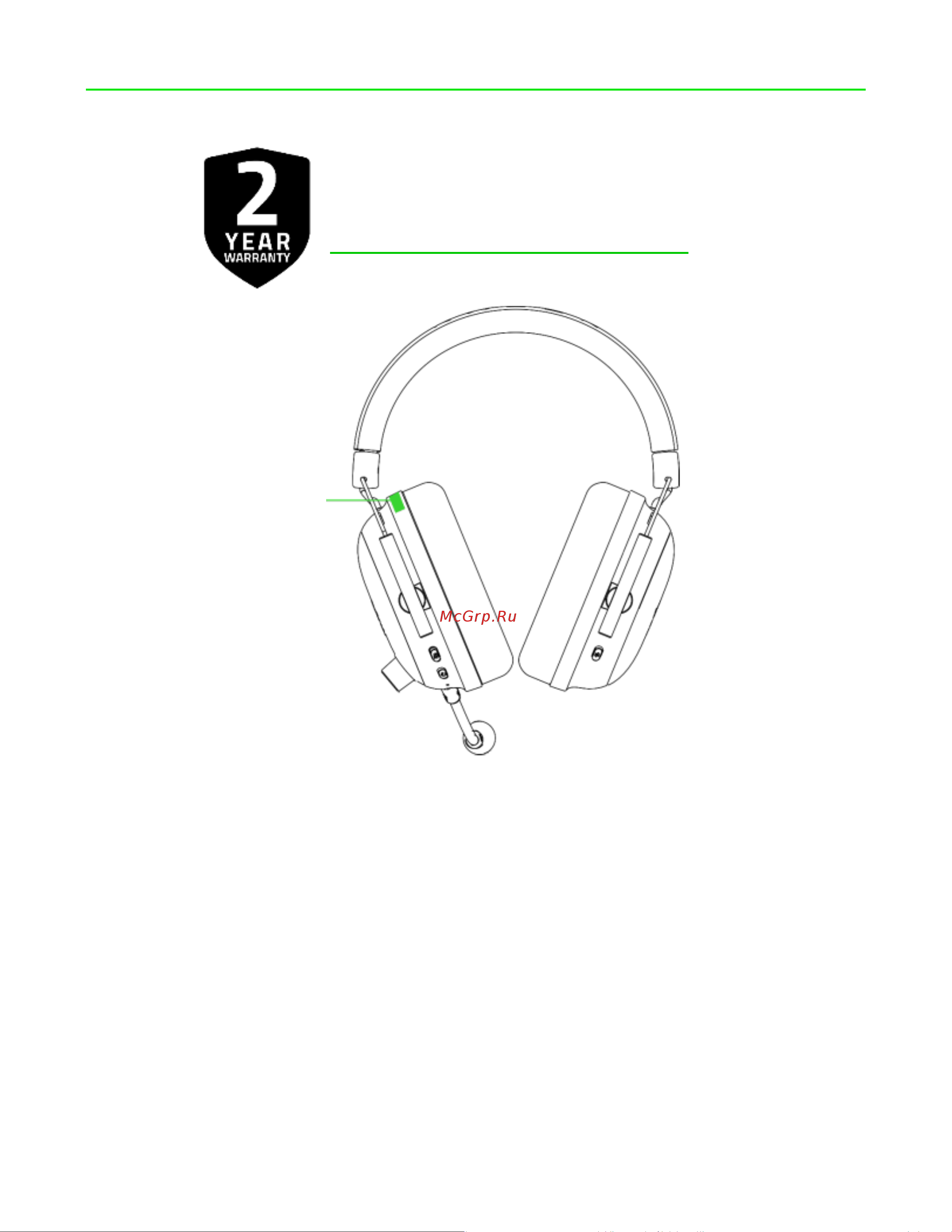 Razer Blackshark V2 Pro 2023 (RZ04-04530100-R3M1) Руководство по эксплуатации онлайн [6/39] 887837