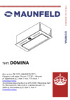Maunfeld Domina 60 черная Руководство по эксплуатации