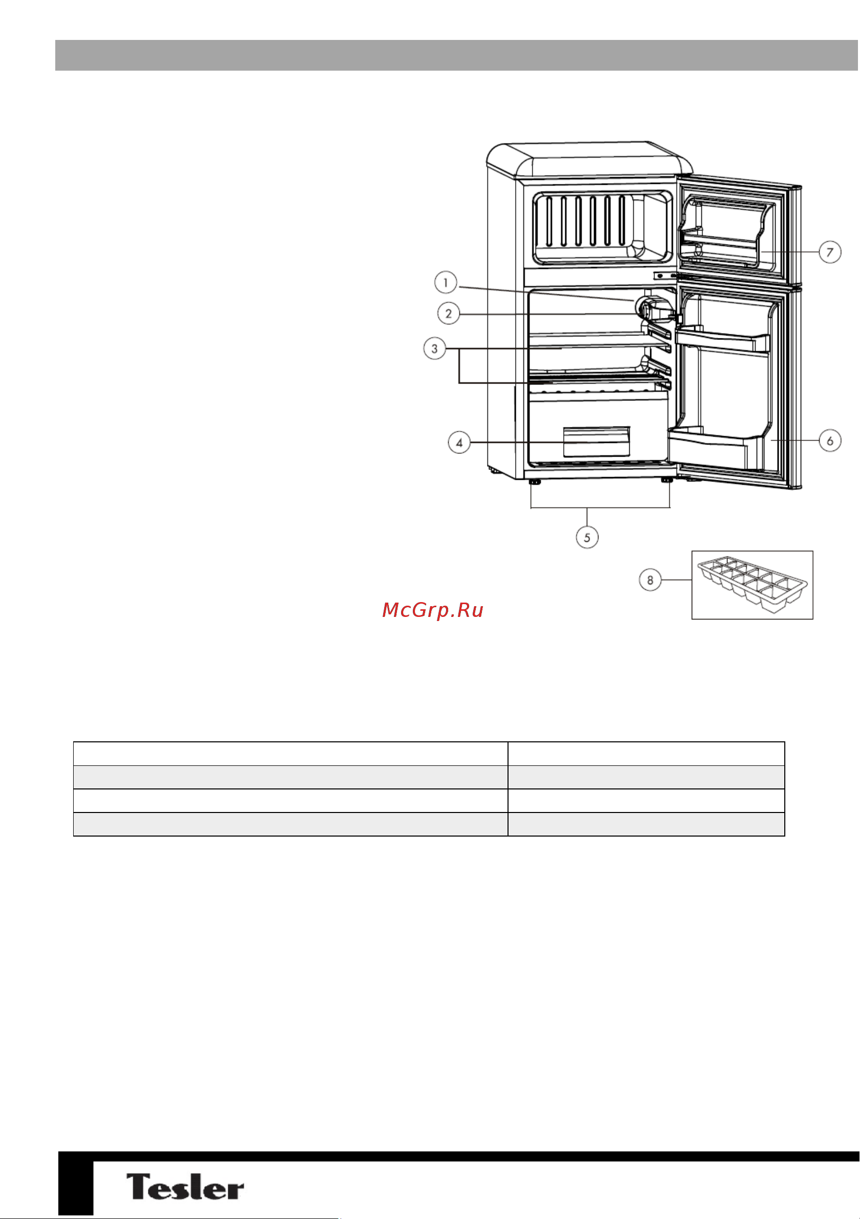Tesler RT-97 BLACK Руководство по эксплуатации онлайн [6/15] 880519