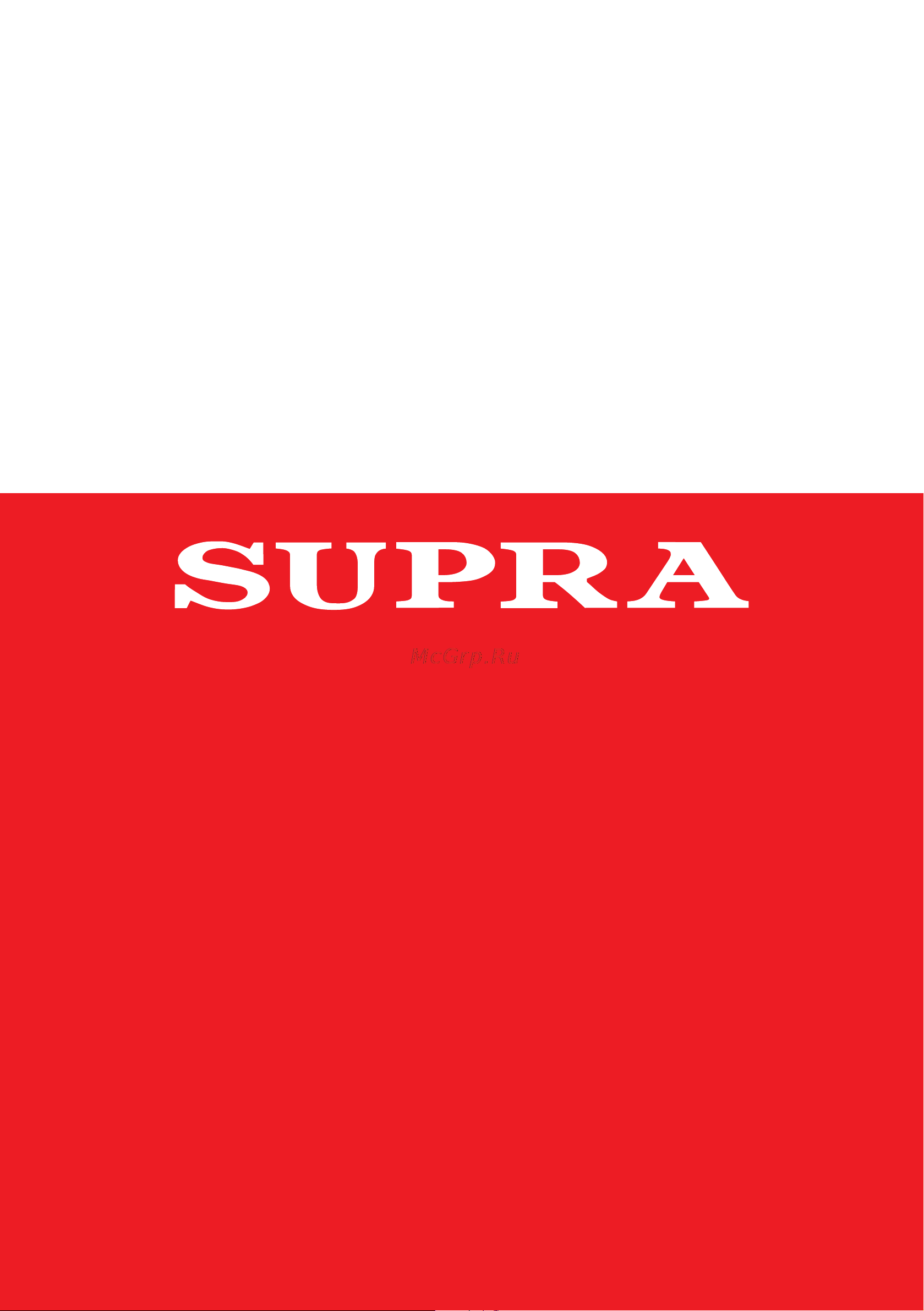 Supra CMS-1505 Руководство по эксплуатации онлайн [13/13] 878039