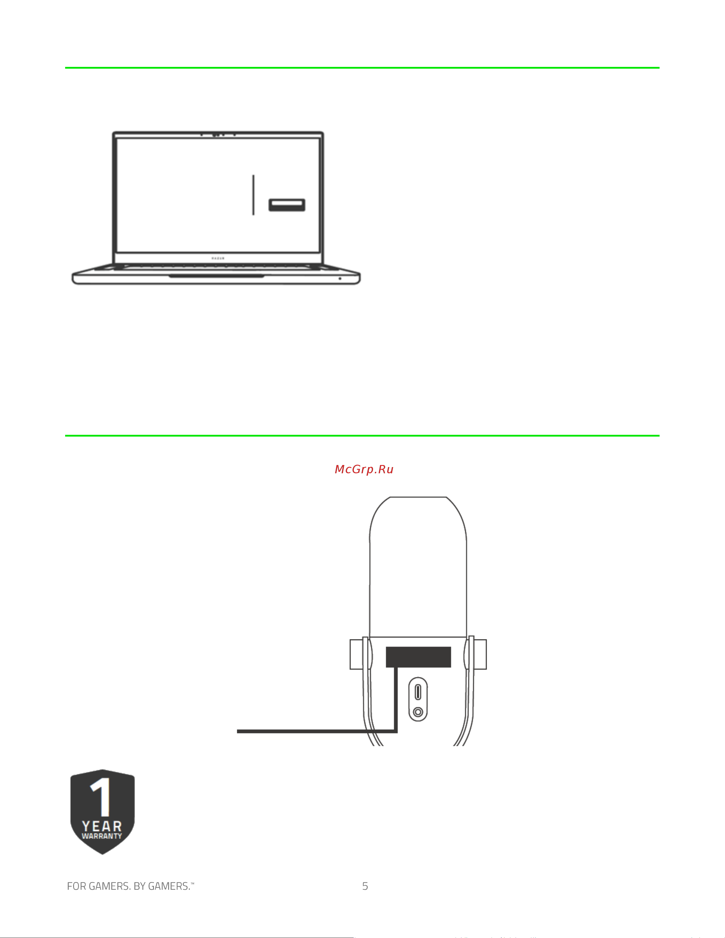 Razer Seiren V3 Chroma розовый (RZ19-05060300-R3M1) Руководство по эксплуатации онлайн [6/27] 878057