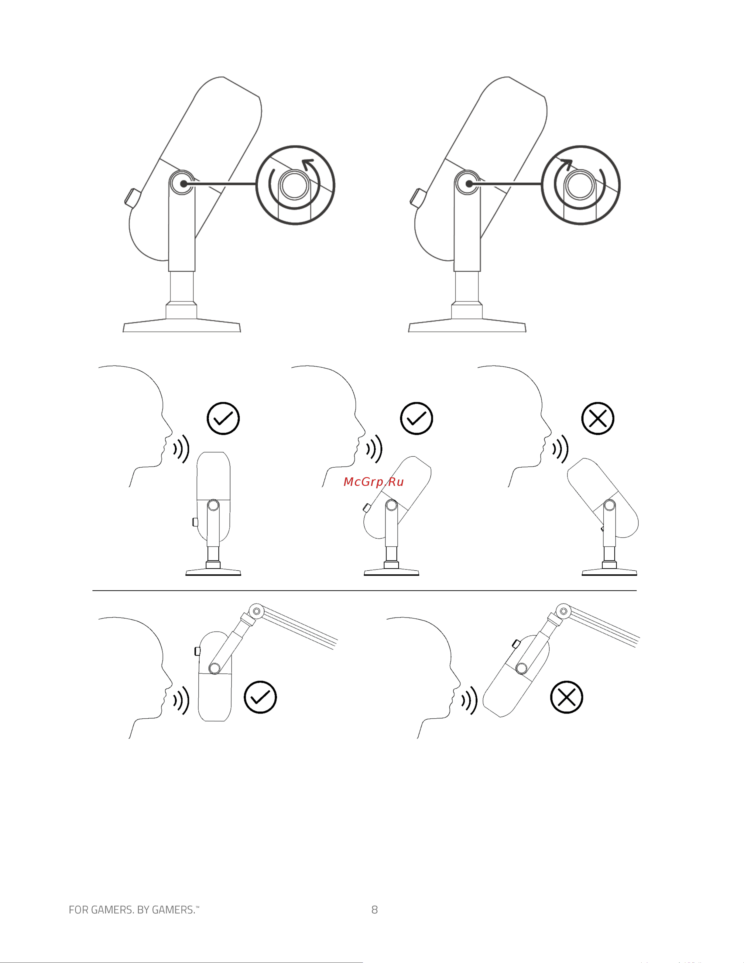Razer Seiren V3 Chroma белый (RZ19-05060200-R3M1) Руководство по эксплуатации онлайн [9/27] 878056