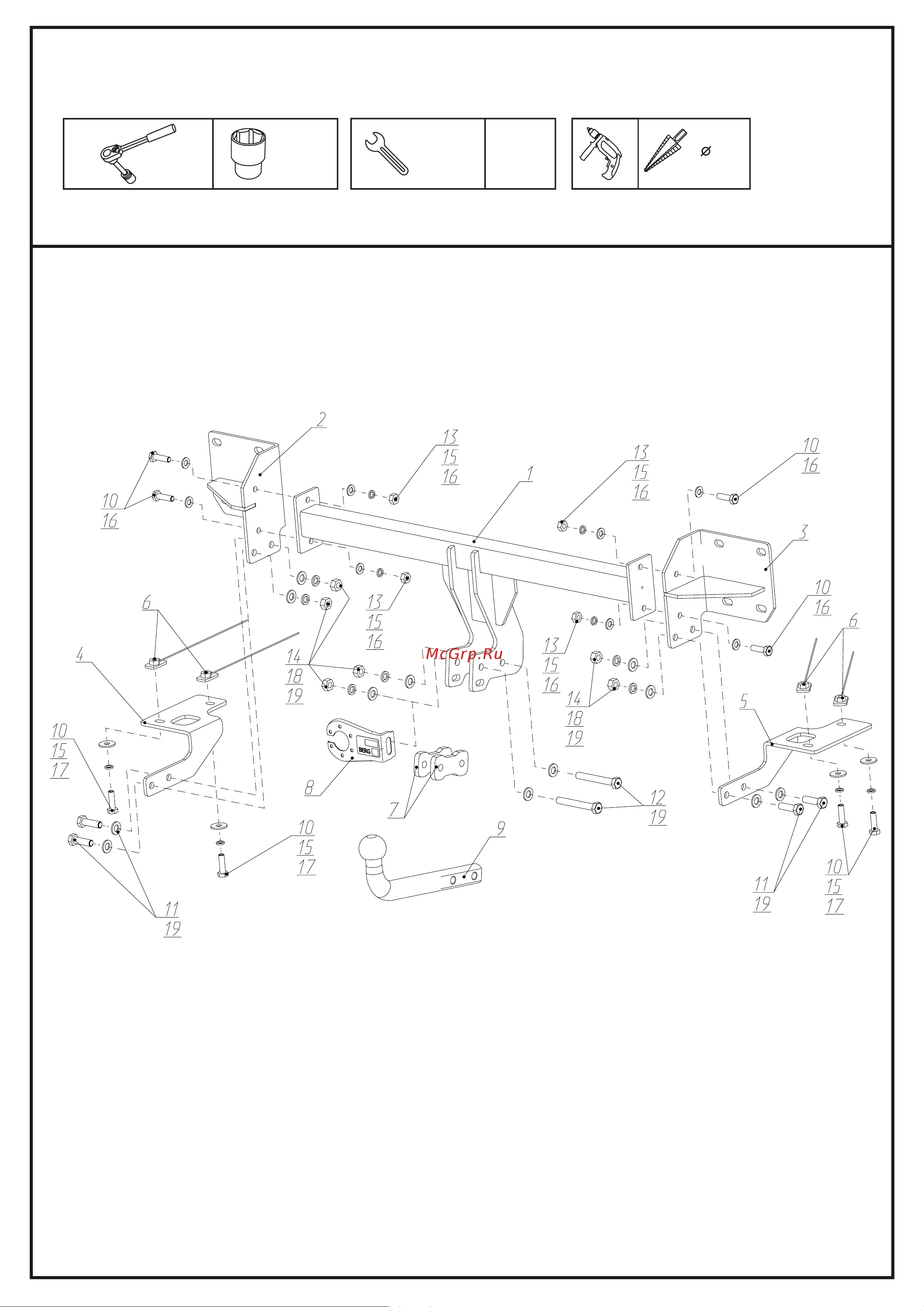 Berg F.8812.001 Руководство по эксплуатации онлайн [2/12] 878159