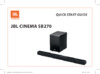 JBL Cinema SB270 Руководство по эксплуатации