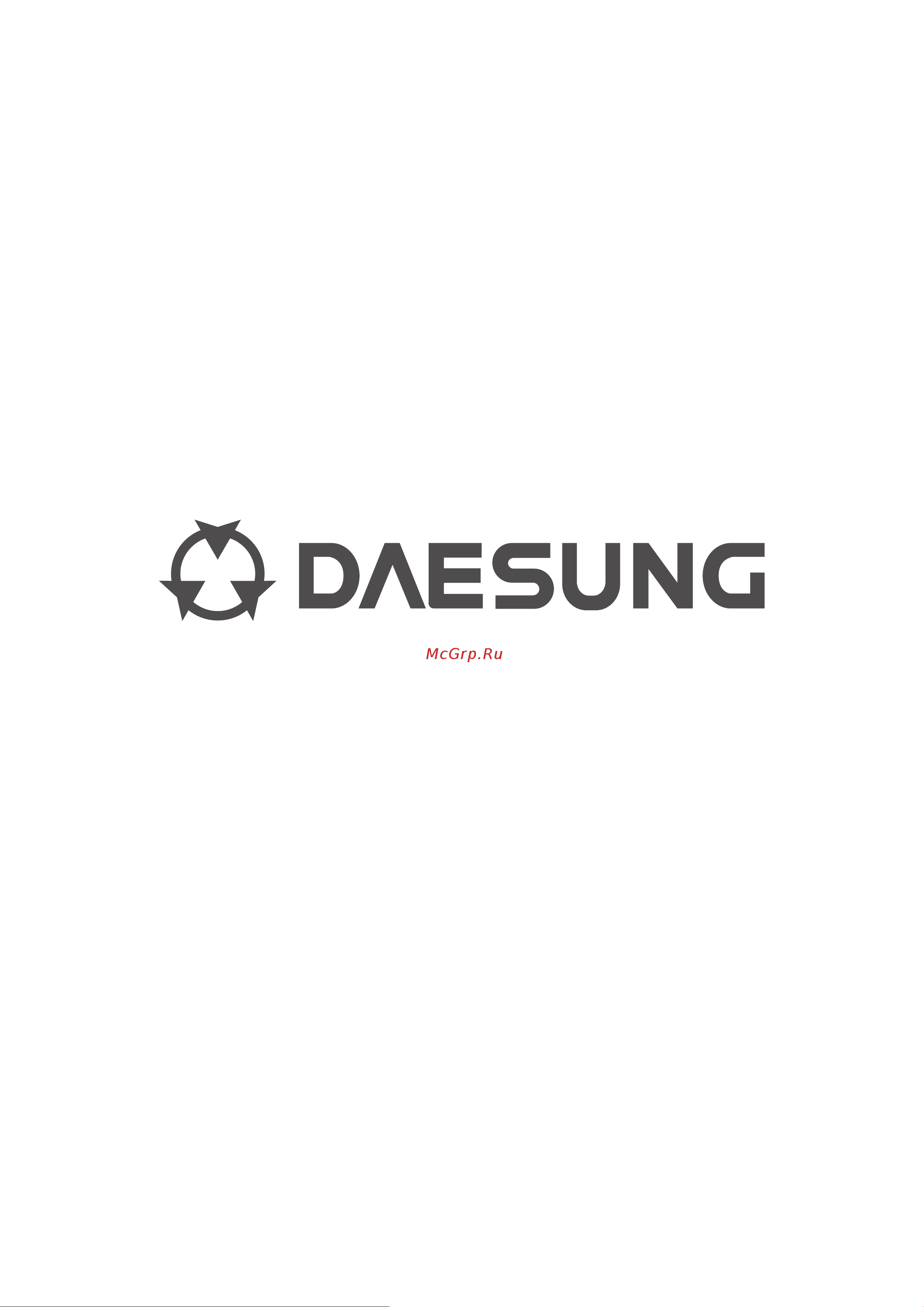 Daesung E ONE 35 Руководство по эксплуатации онлайн [5/5] 878390
