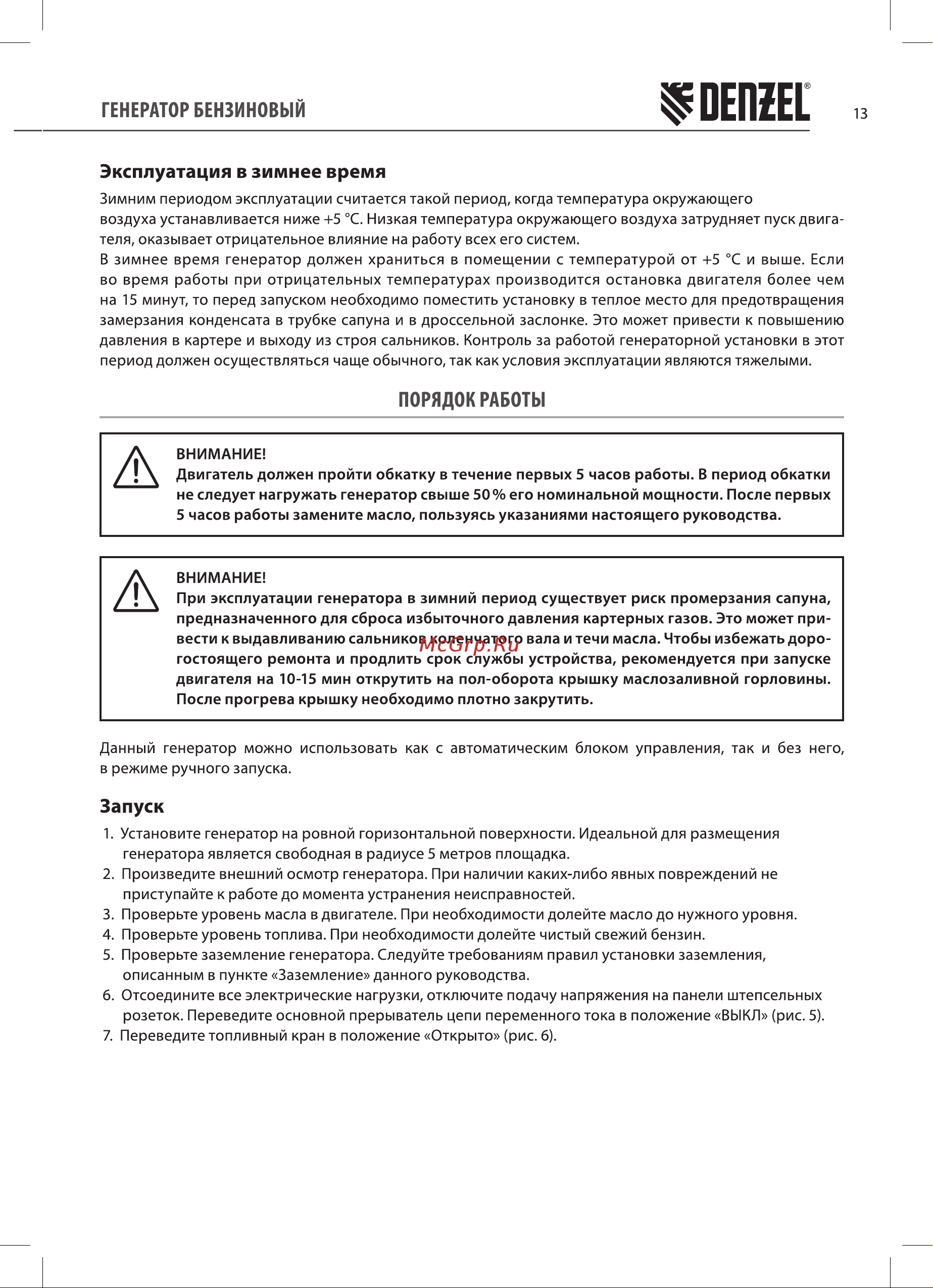 Denzel PS 55 EA Руководство по эксплуатации онлайн [13/24] 878505