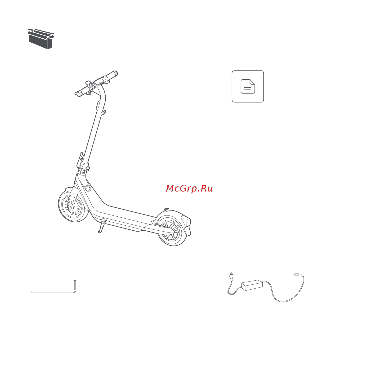 Ninebot KickScooter E2 Pro (RU) Руководство по эксплуатации онлайн [3/43] 878586
