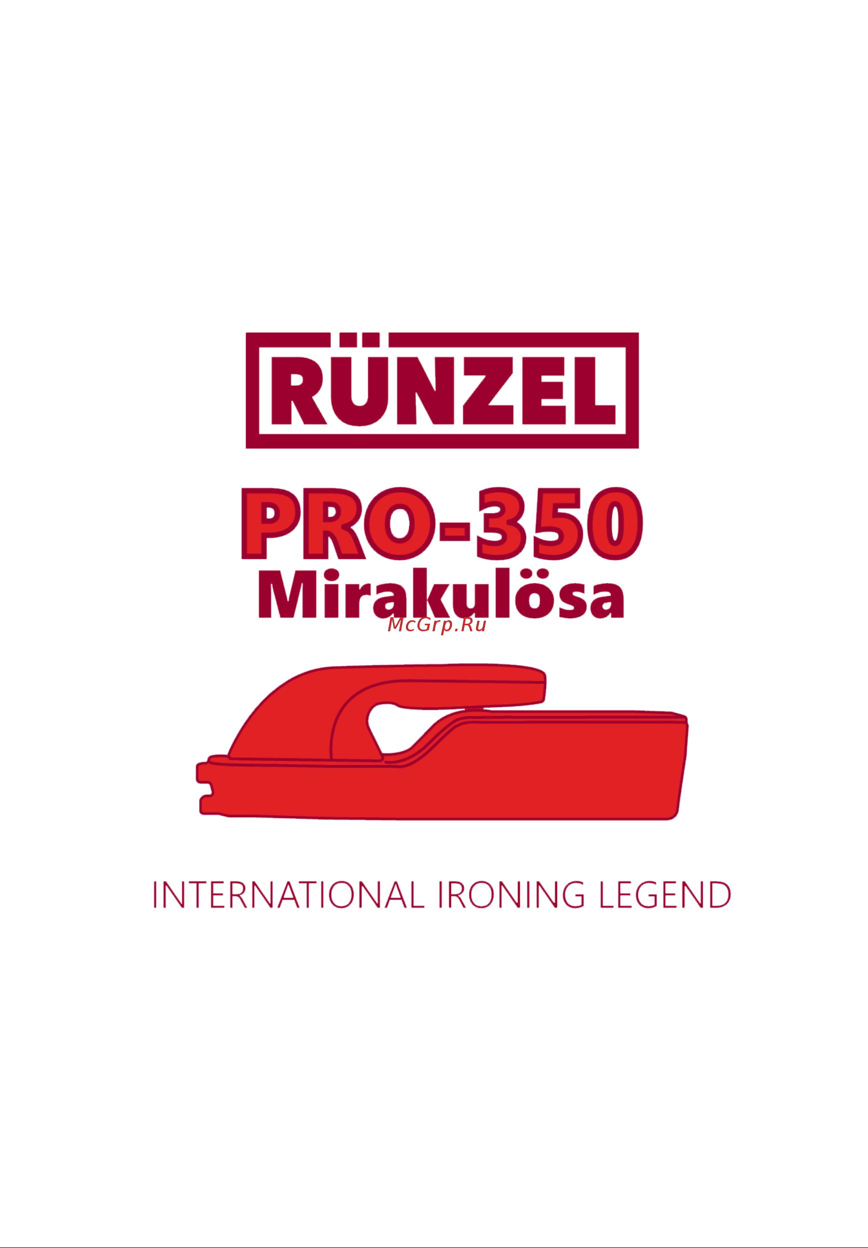 RUNZEL PRO-350 MIRAKULOSA Руководство по эксплуатации онлайн [2/36] 878842