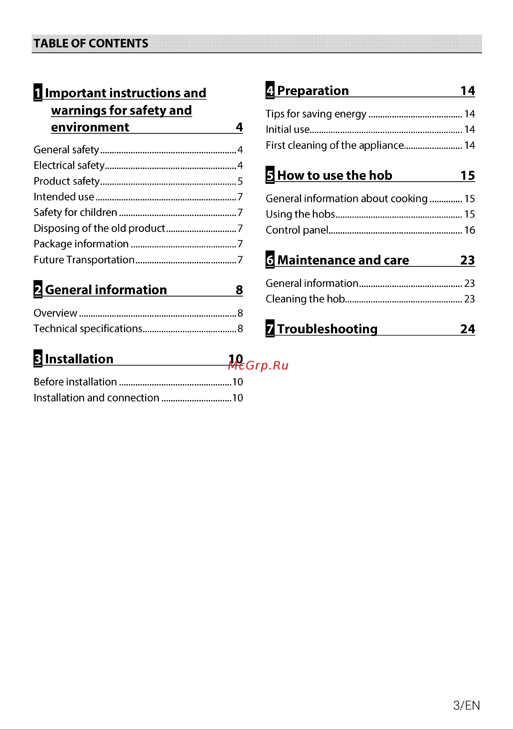 Hotpoint HR 6T7 BA S черная Руководство по эксплуатации онлайн [3/80] 878848