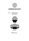 Rommelsbacher WA 1250 Руководство по эксплуатации