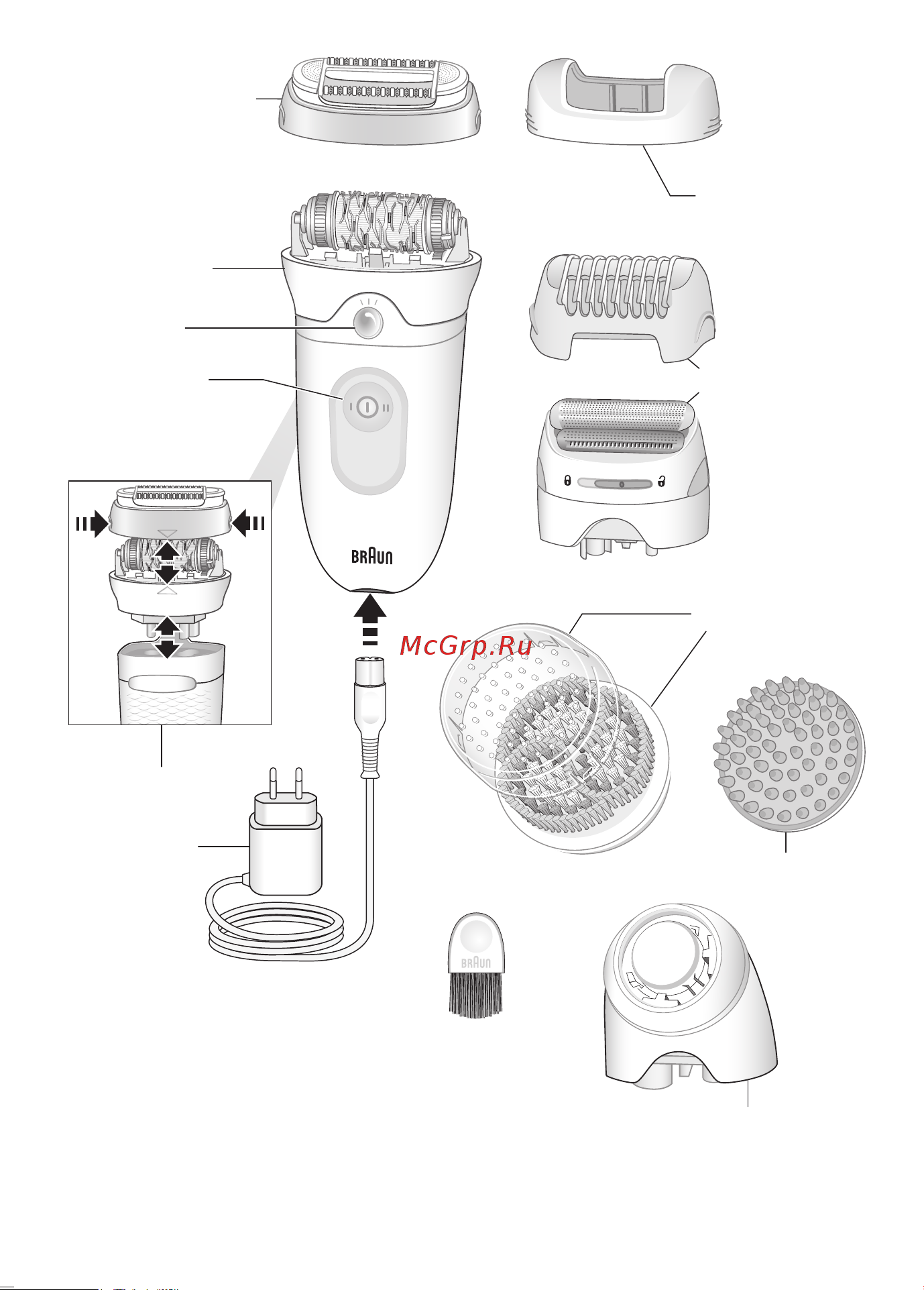 Braun S7 SE7-000 Руководство по эксплуатации онлайн [3/91] 882138