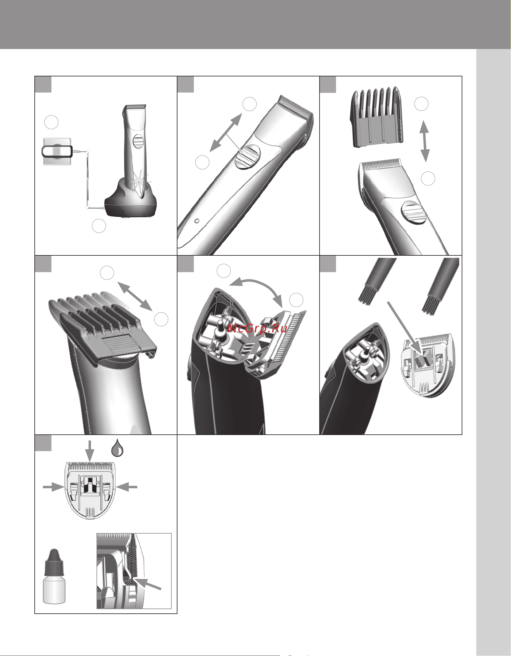 Moser T-Cut (1591-0070) Руководство по эксплуатации онлайн [3/148] 879164