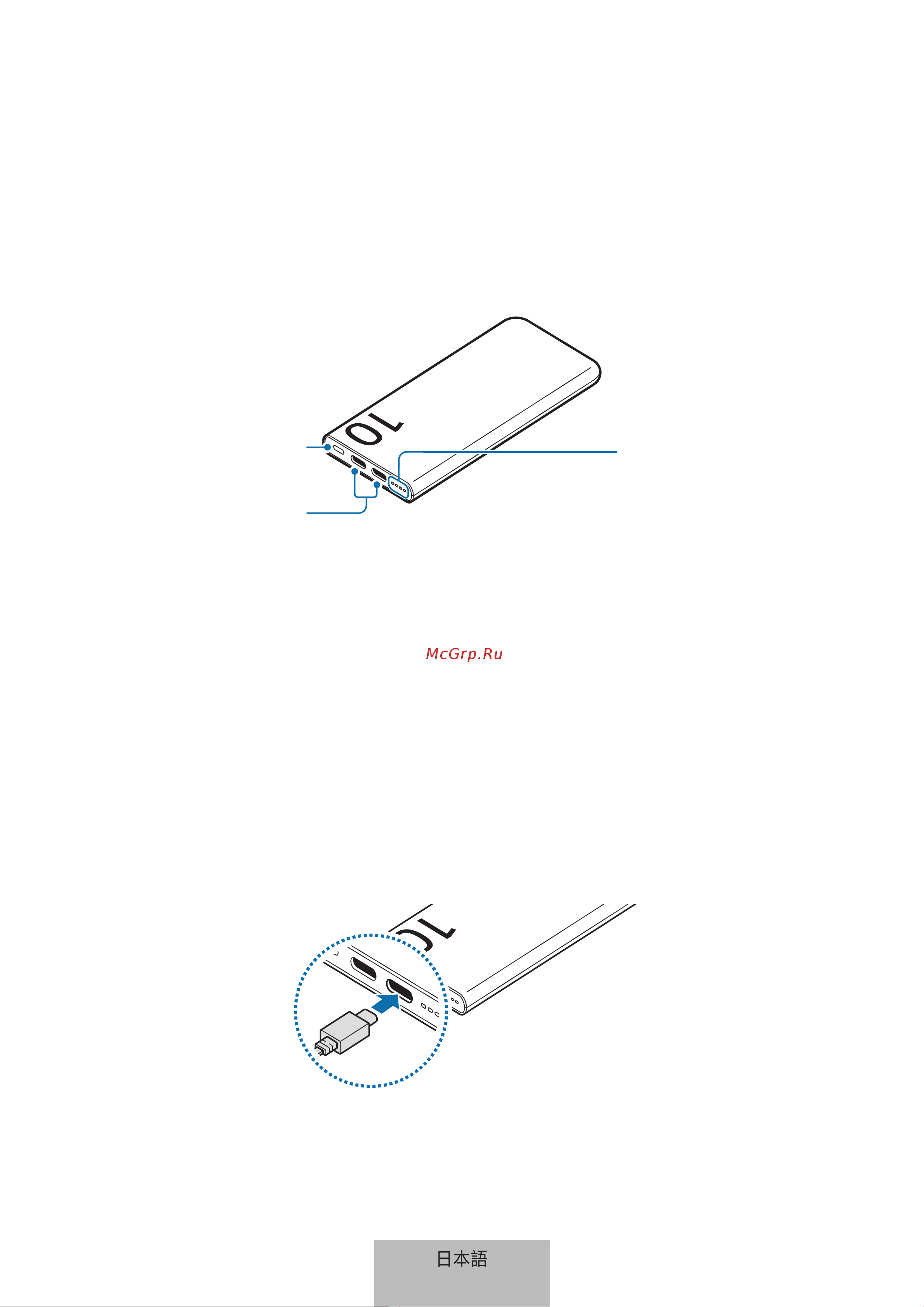 Samsung 10000mAh (SAM-K-EB-P3400XURG) Руководство по эксплуатации онлайн [240/260] 879268