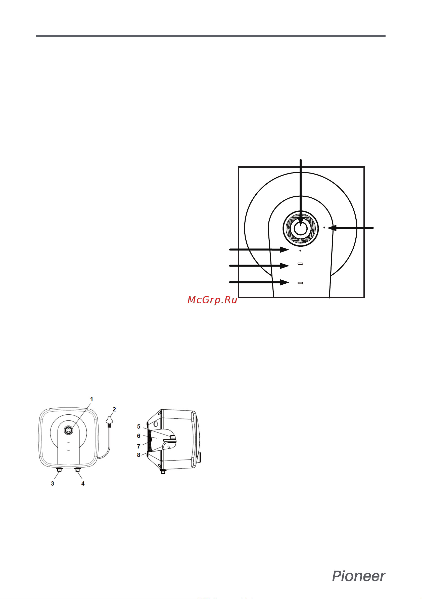Pioneer TWH652 Руководство по эксплуатации онлайн [6/16] 879390