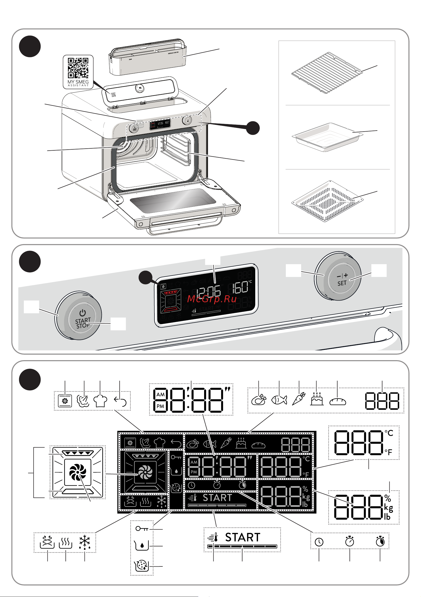 Smeg COF01PGEU Руководство по эксплуатации онлайн [4/35] 881842