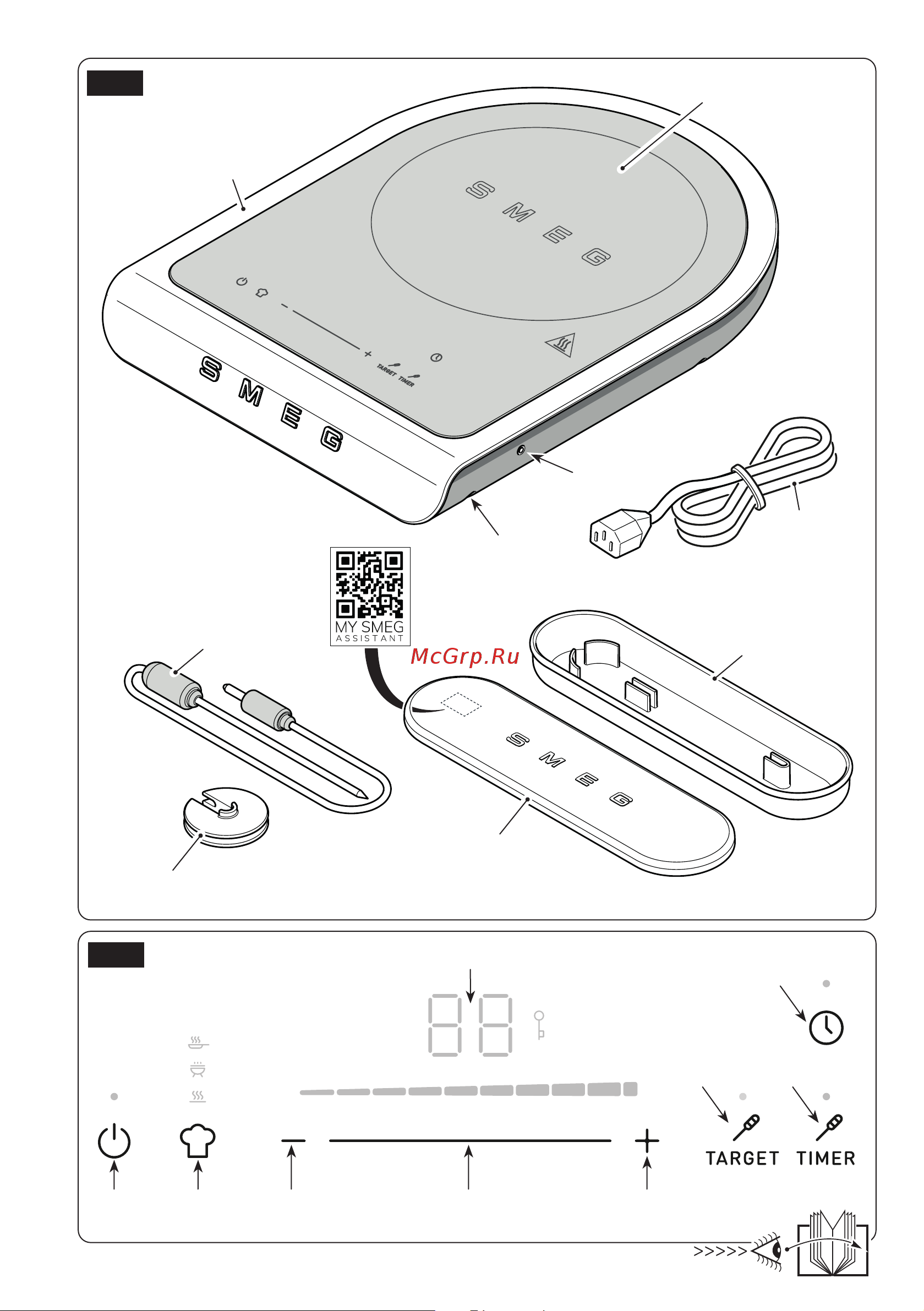 Smeg A-004 Руководство по эксплуатации онлайн [3/27] 879629